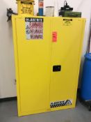 Just Rite 2- door flammable liquid storage cabinet, 45 gallon capacity