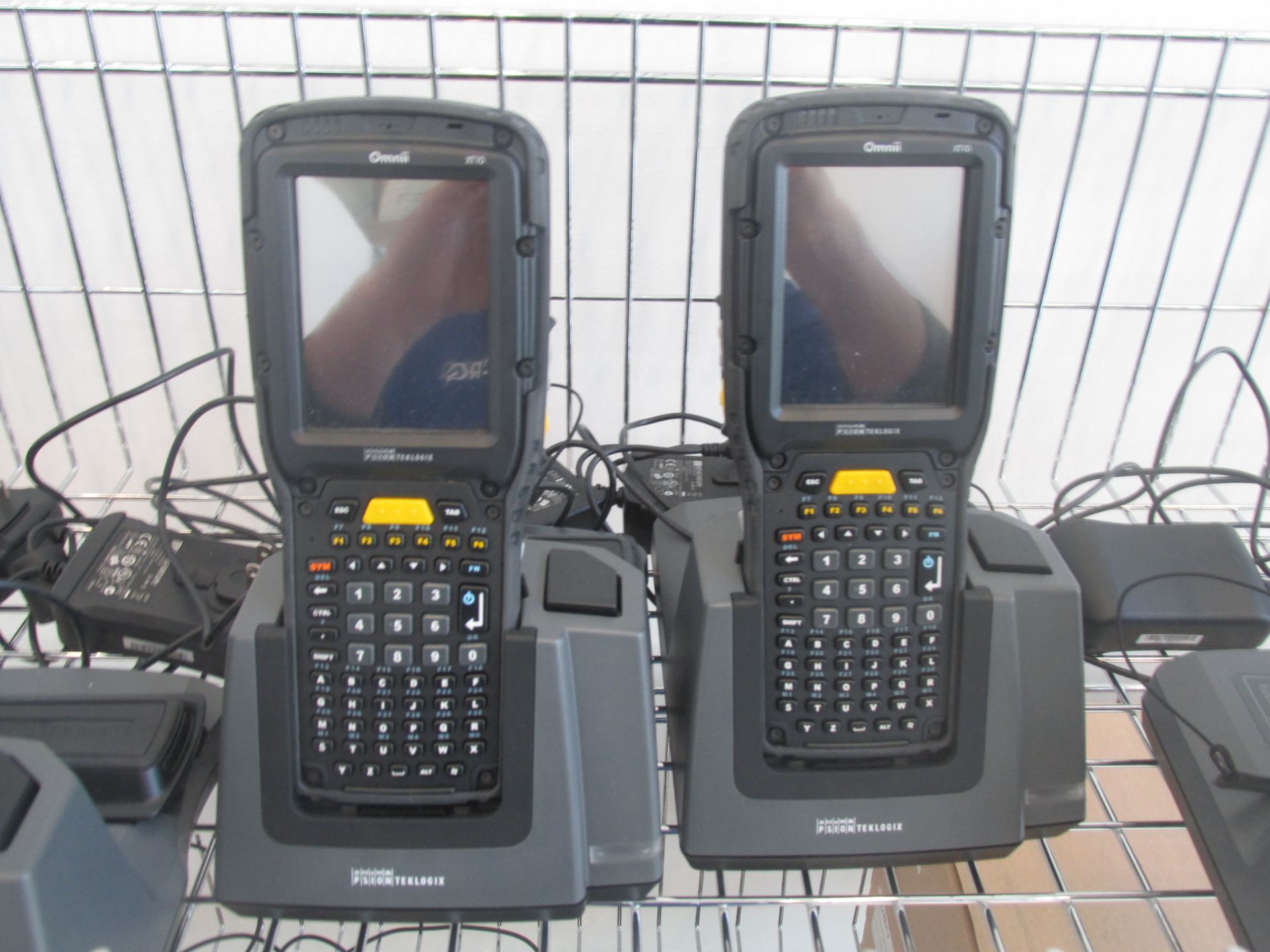 Lot of (20+/-) Teklogix Omni XT10 barcode scanners with chargers - Image 2 of 2