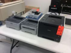Lot of (3) asst Brother printers