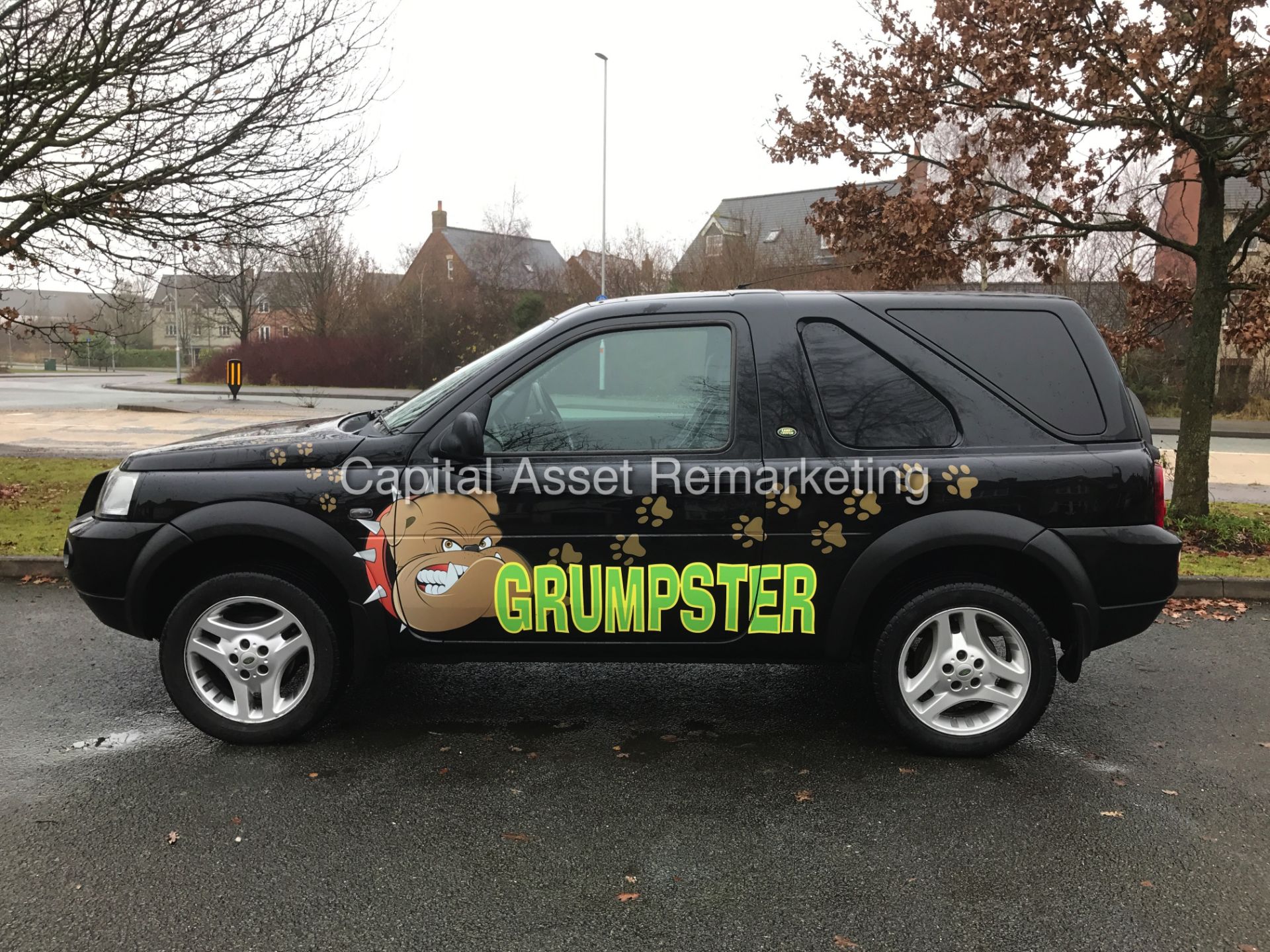 ON SALE LANDROVER FREELANDER "TD4" HARD TOP - (56 REG) 1 PREVIOUS OWNER- LOW MILES - BLACK - LEATHER - Image 2 of 14