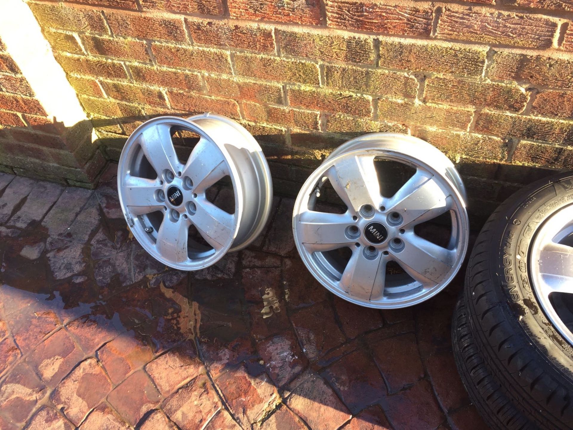 ON SALE - MINI ALLOY WHEELS - FULL SET - 15 INCH - NO VAT - LOOK - Image 2 of 3