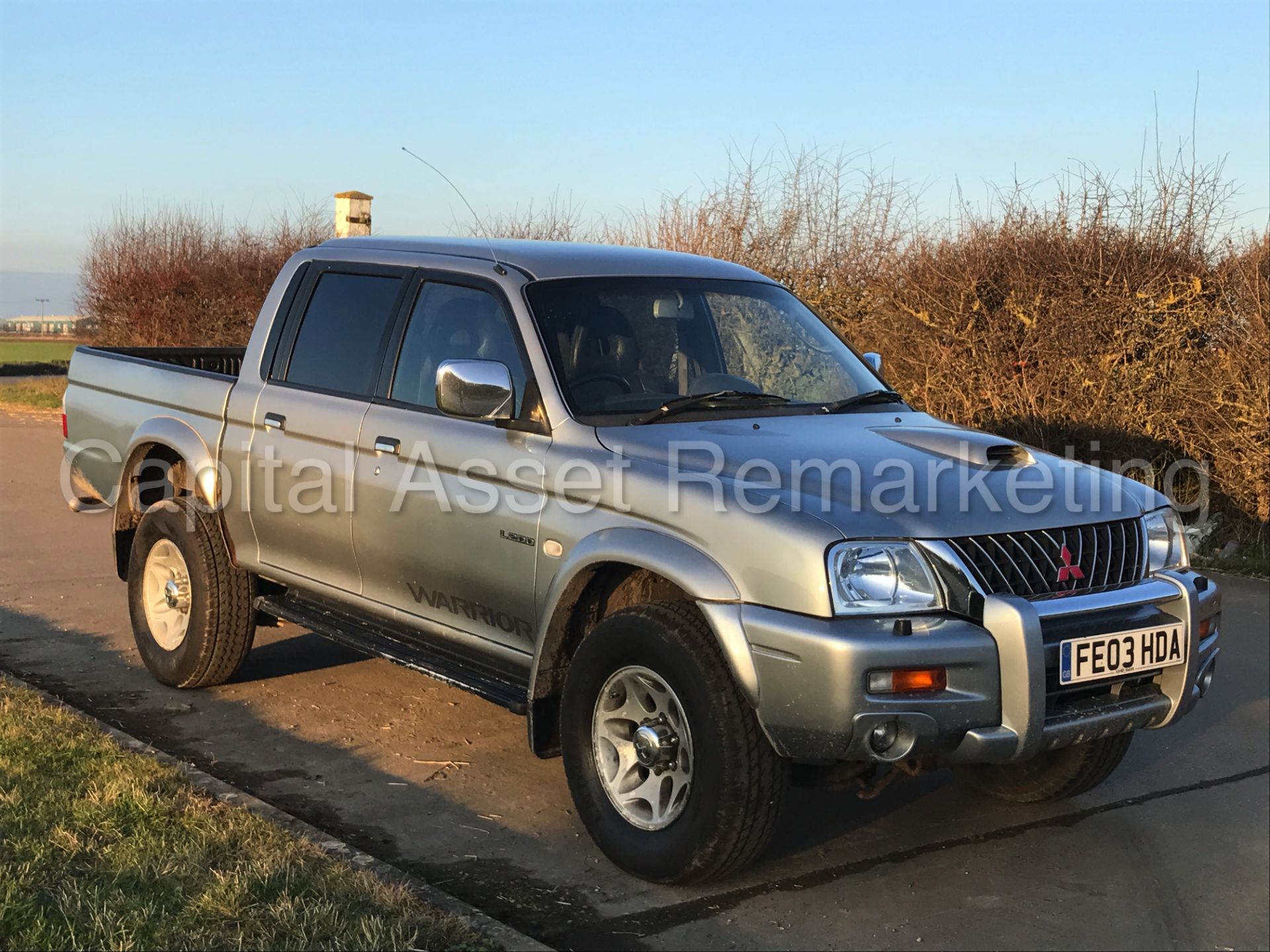 MITSUBISHI L200 'WARRIOR' (2003 - 03 REG) 'DOUBLE CAB PICK-UP - LWB - LEATHER - AIR CON' (NO VAT) - Image 7 of 23