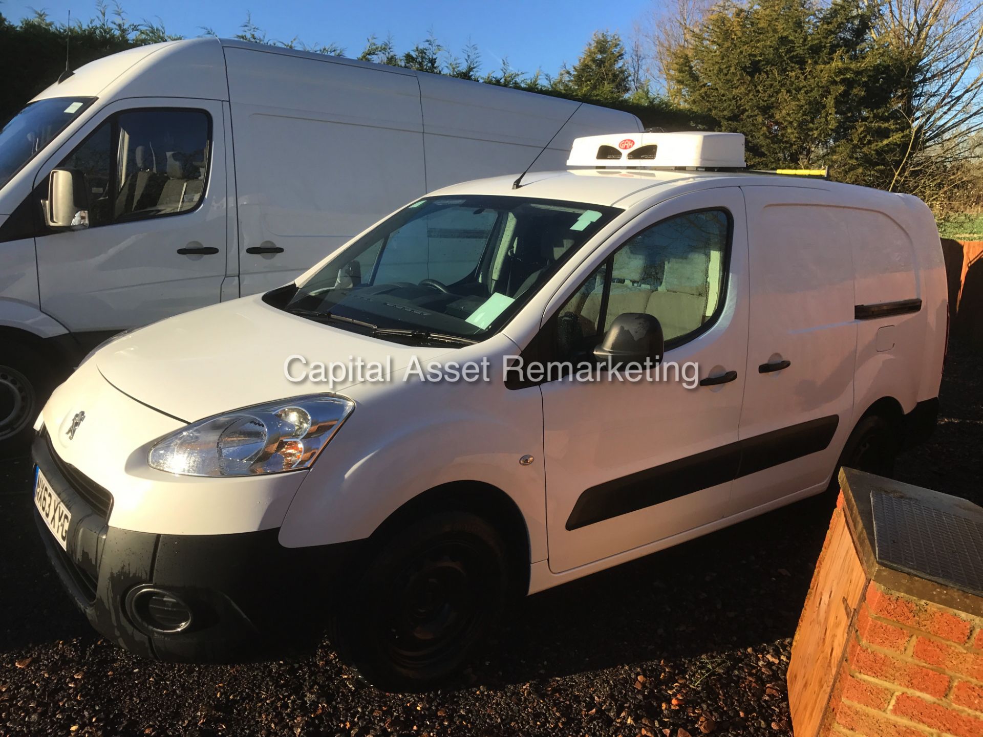 (On sale) PEUGEOT PARTNER 1.6HDI (2014 MODEL) LWB FRIDGE VAN -1 OWNER - FSH -TEMP CONTROL VAN - Bild 3 aus 6