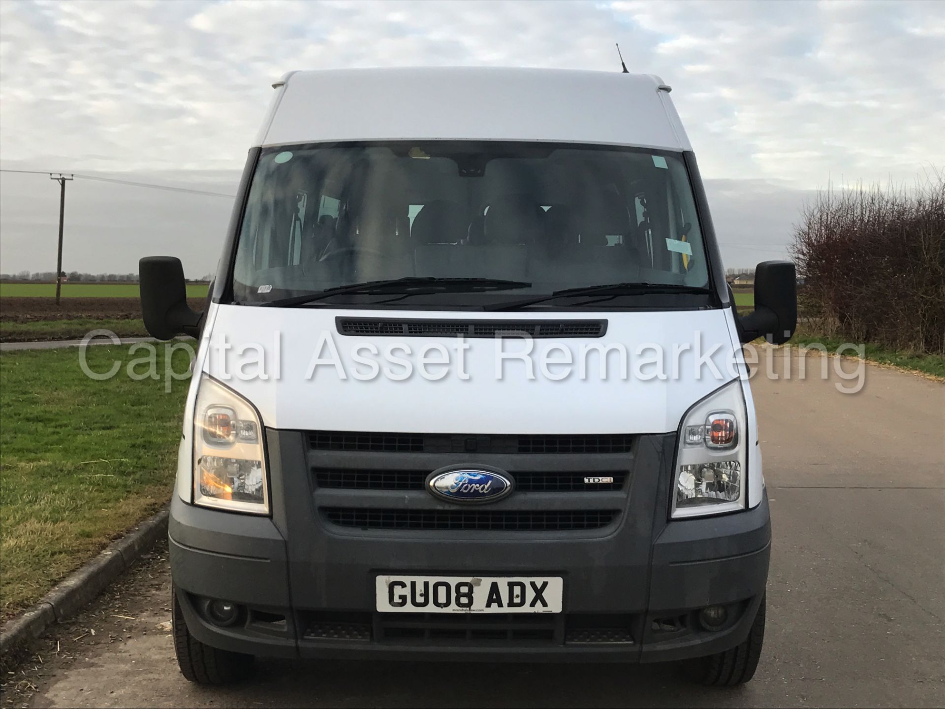 (On Sale) FORD TRANSIT 100 T350 RWD '15 SEATER BUS' (2008) '2.4 TDCI - LWB' **LOW MILES** (NO VAT) - Image 8 of 26