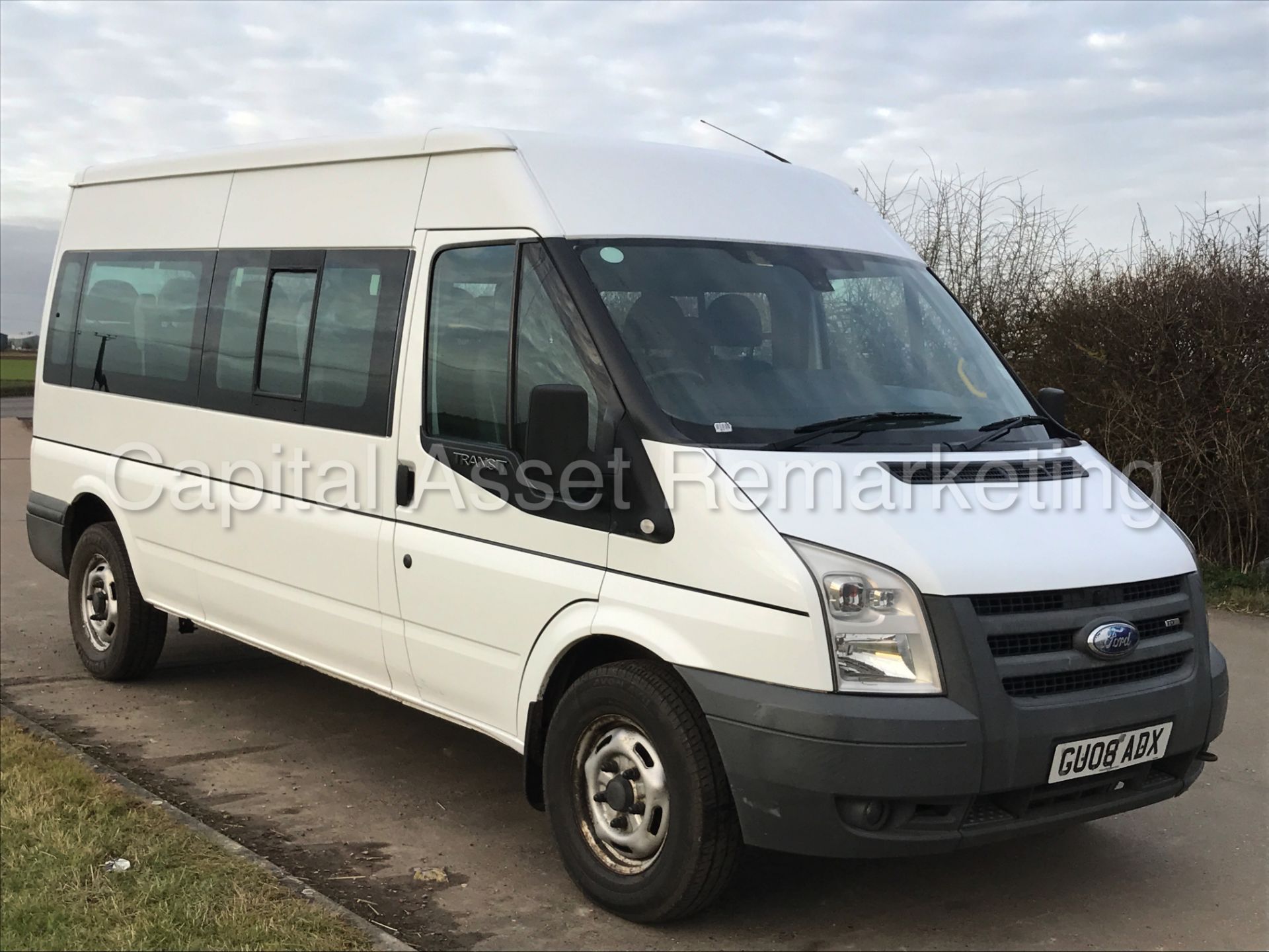 (On Sale) FORD TRANSIT 100 T350 RWD '15 SEATER BUS' (2008) '2.4 TDCI - LWB' **LOW MILES** (NO VAT) - Image 7 of 26