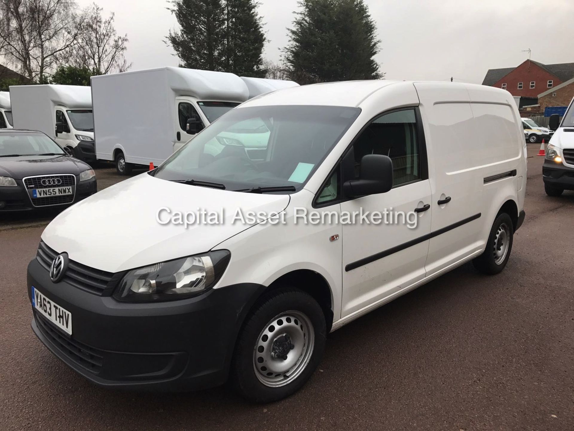 VOLKSWAGEN CADDY 1.6TDI "MAXI LWB" 1 OWNER - FSH (2014 YEAR) TWIN SIDE LOADING DOOR - ELEC PACK - Bild 3 aus 11