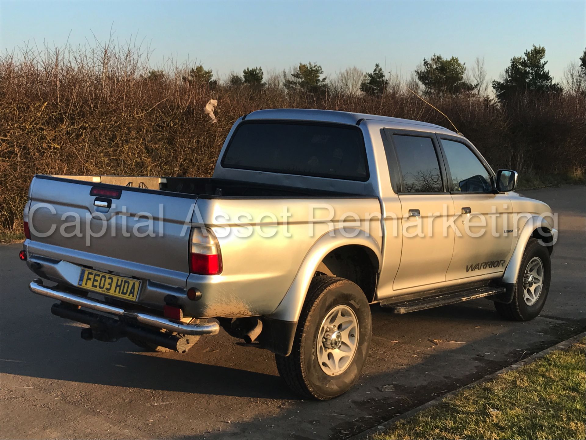 MITSUBISHI L200 'WARRIOR' (2003 - 03 REG) 'DOUBLE CAB PICK-UP - LWB - LEATHER - AIR CON' (NO VAT) - Image 5 of 23