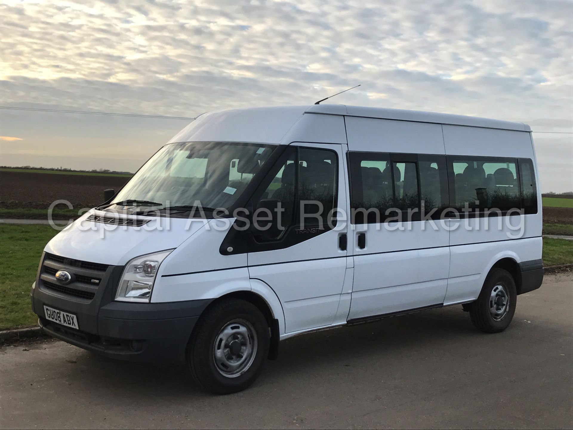 (On Sale) FORD TRANSIT 100 T350 RWD '15 SEATER BUS' (2008) '2.4 TDCI - LWB' **LOW MILES** (NO VAT)
