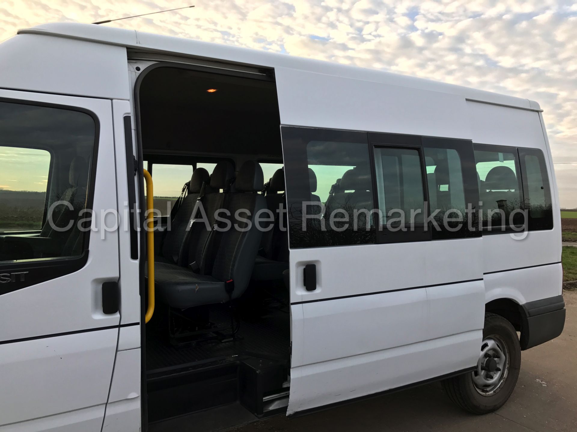 (On Sale) FORD TRANSIT 100 T350 RWD '15 SEATER BUS' (2008) '2.4 TDCI - LWB' **LOW MILES** (NO VAT) - Image 10 of 26