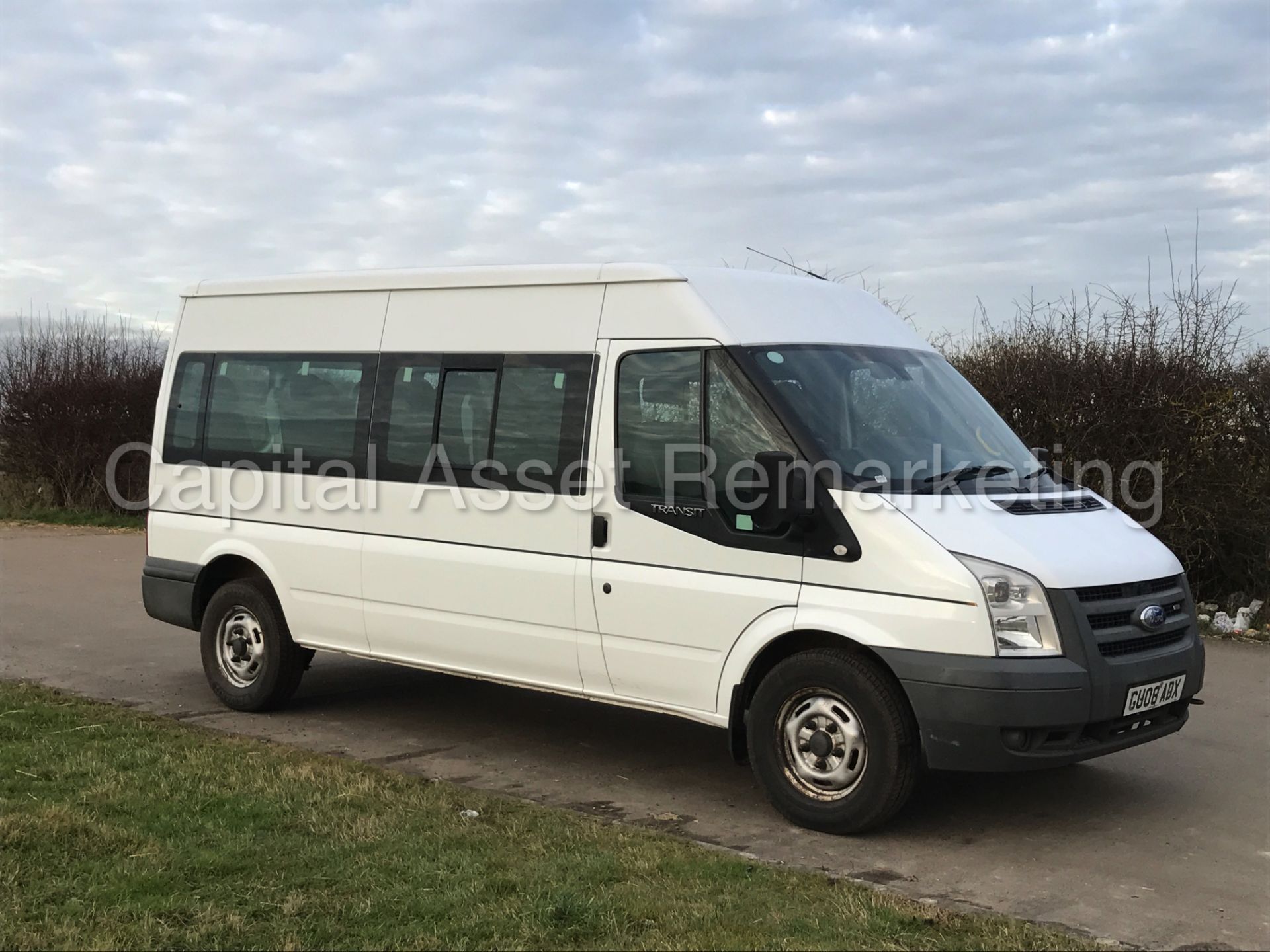 (On Sale) FORD TRANSIT 100 T350 RWD '15 SEATER BUS' (2008) '2.4 TDCI - LWB' **LOW MILES** (NO VAT) - Image 6 of 26