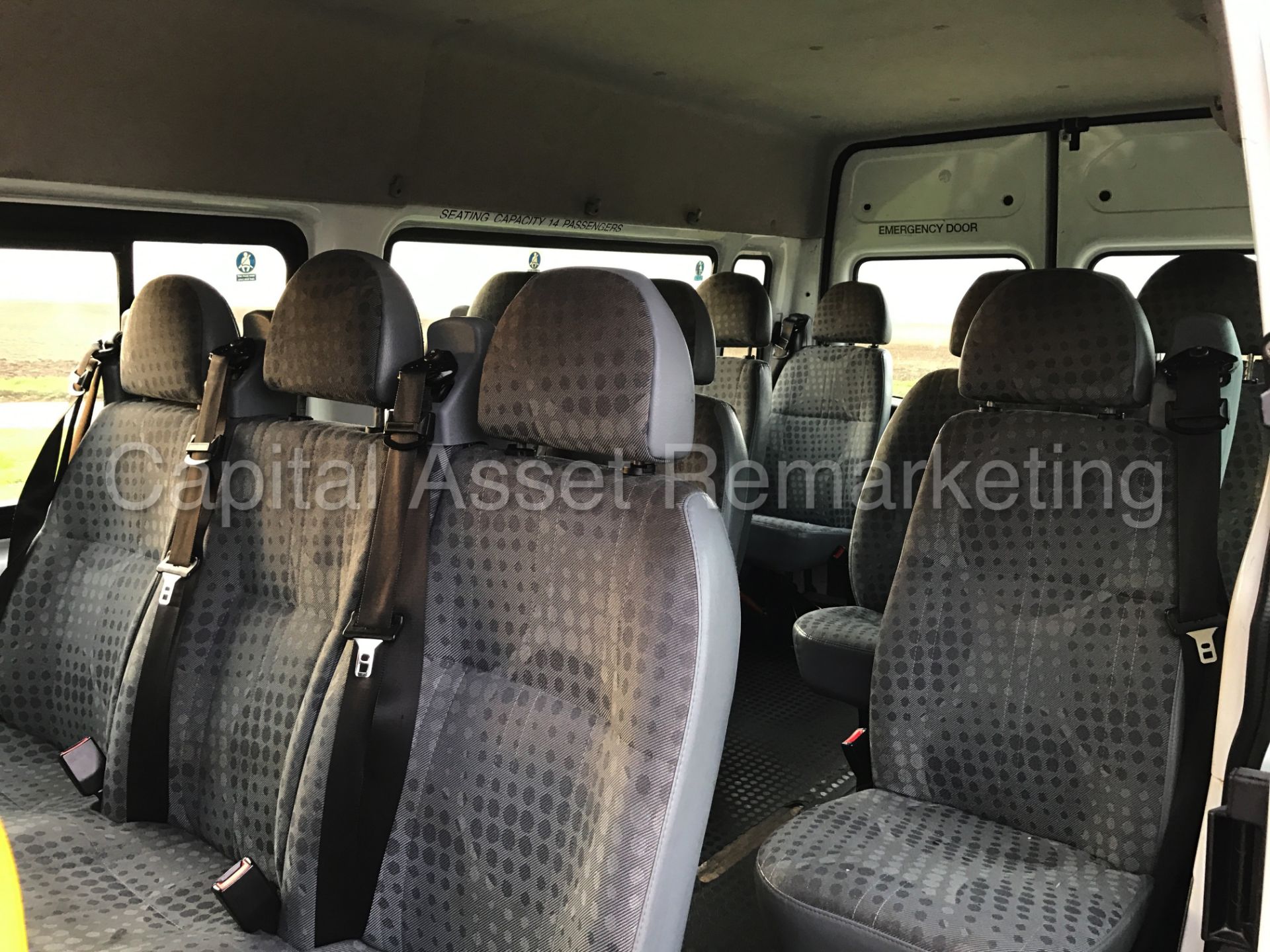 (On Sale) FORD TRANSIT 100 T350 RWD '15 SEATER BUS' (2008) '2.4 TDCI - LWB' **LOW MILES** (NO VAT) - Image 17 of 26