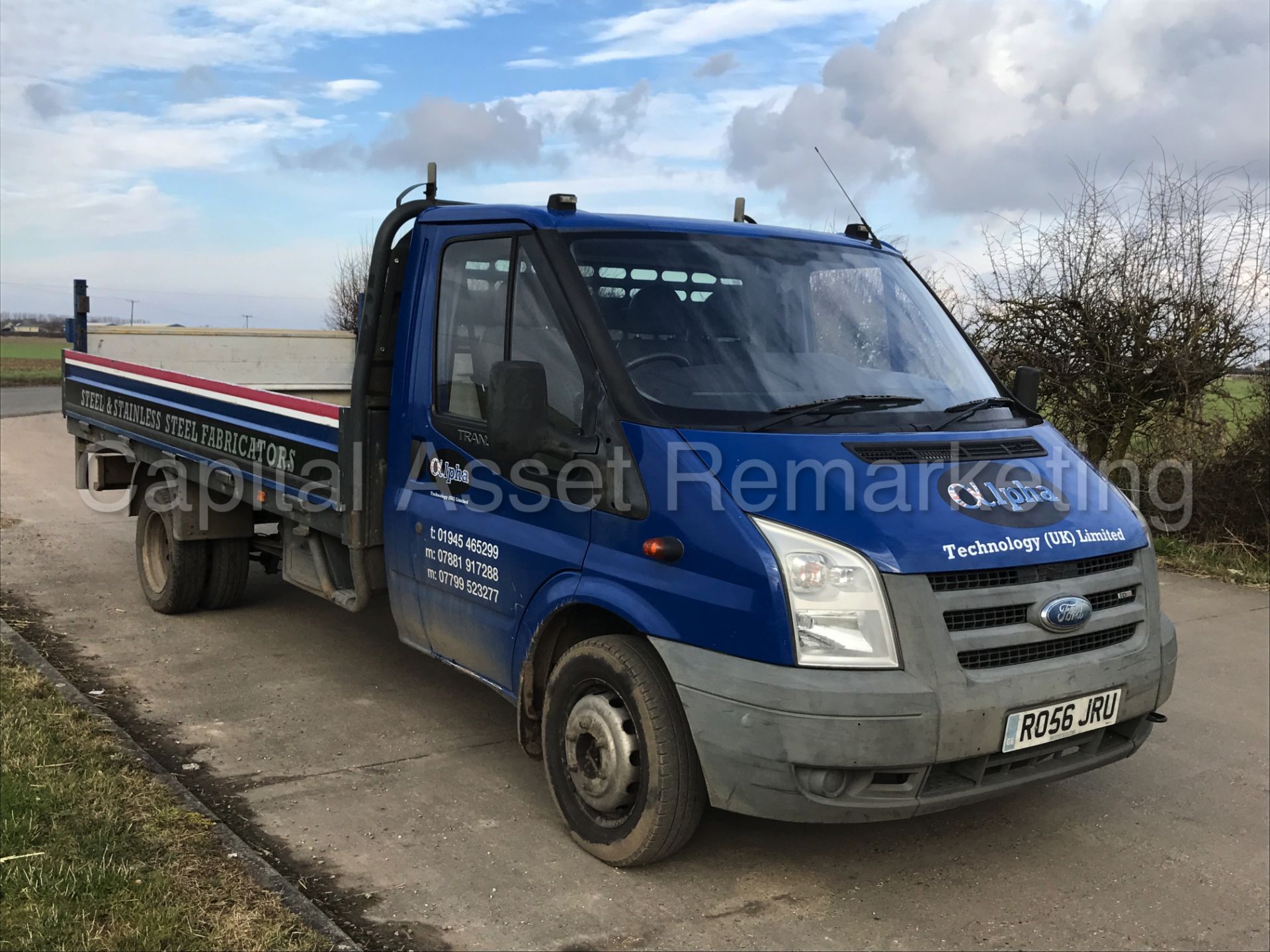 FORD TRANSIT 100 T350 'LWB - DROPSIDE' (2007 MODEL) '2.4 TDCI - DIESEL' (NO VAT - SAVE 20%) - Image 7 of 14