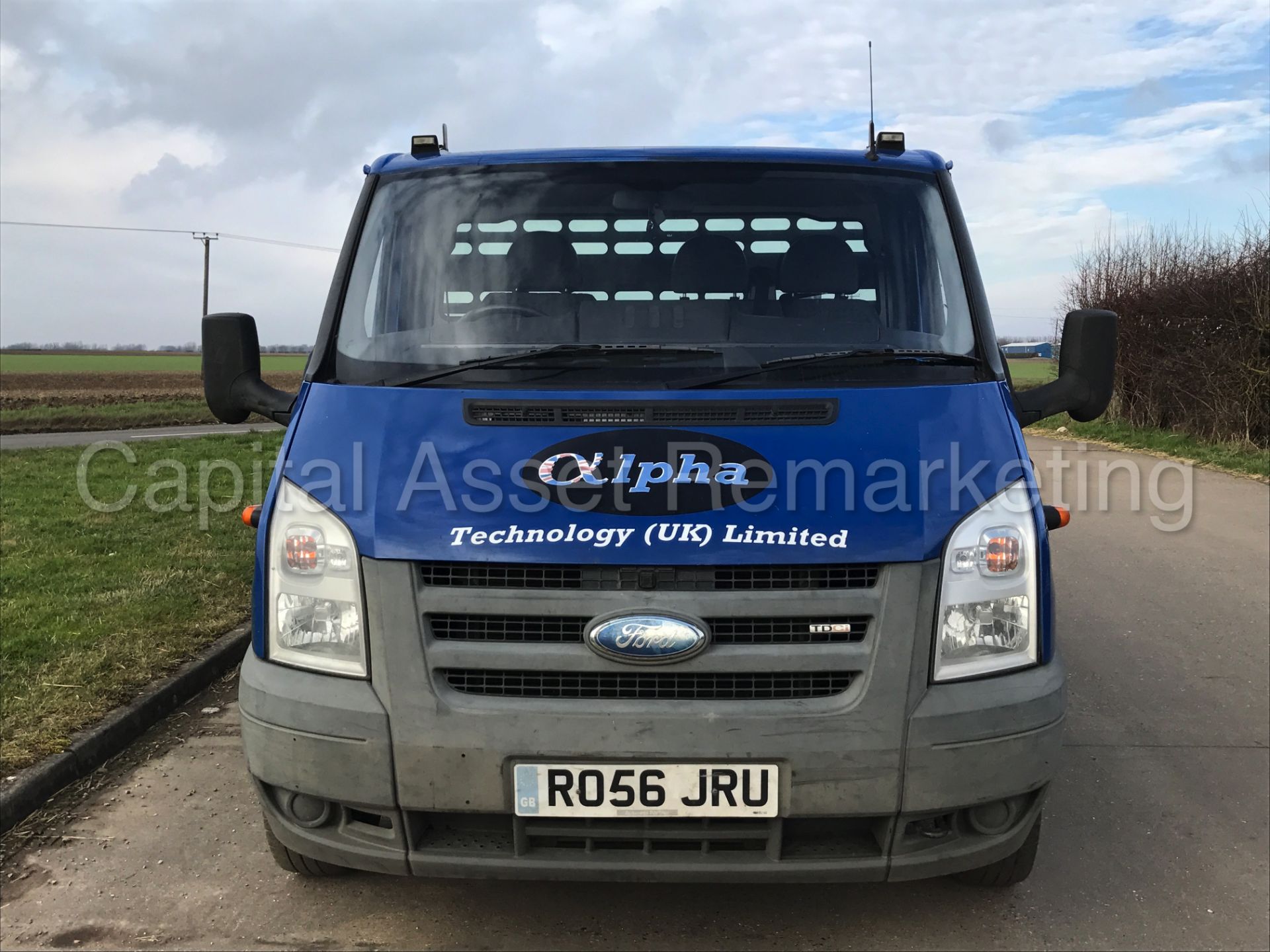 FORD TRANSIT 100 T350 'LWB - DROPSIDE' (2007 MODEL) '2.4 TDCI - DIESEL' (NO VAT - SAVE 20%) - Image 8 of 14