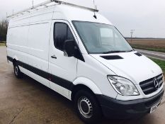 MERCEDES SPRINTER 313CDI - LONG WHEEL BASE - (2013 MODEL) 1 OWNER - HIGH ROOF - ELEC PACK - 135K