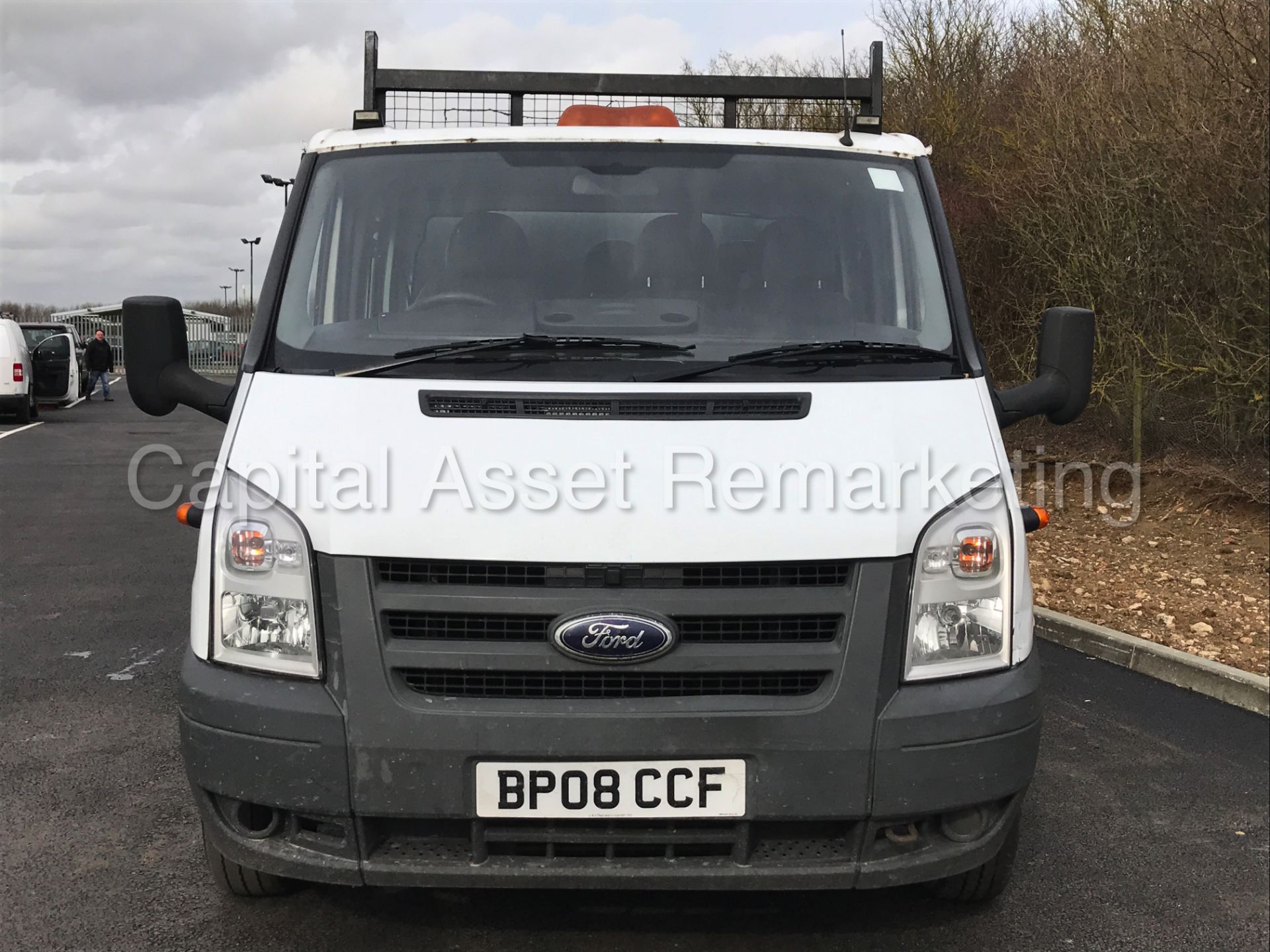 FORD TRANSIT 100 T350 'D/CAB TIPPER' (2008 - 08 REG) '2.4 TDCI - 100 PS' (1 FORMER COMPANY OWNER) - Image 8 of 17
