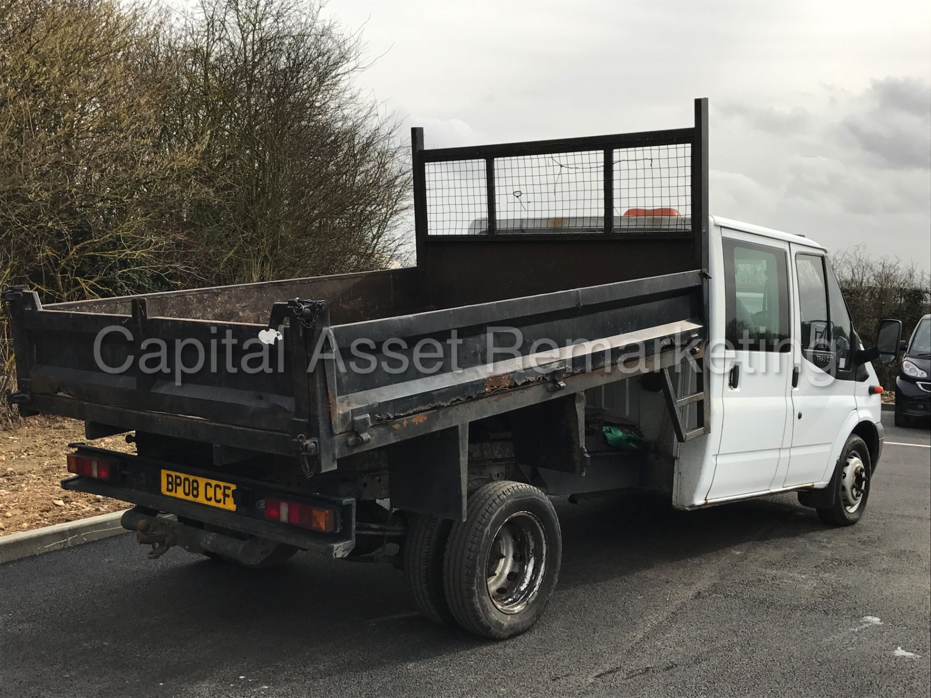 FORD TRANSIT 100 T350 'D/CAB TIPPER' (2008 - 08 REG) '2.4 TDCI - 100 PS' (1 FORMER COMPANY OWNER) - Image 5 of 17