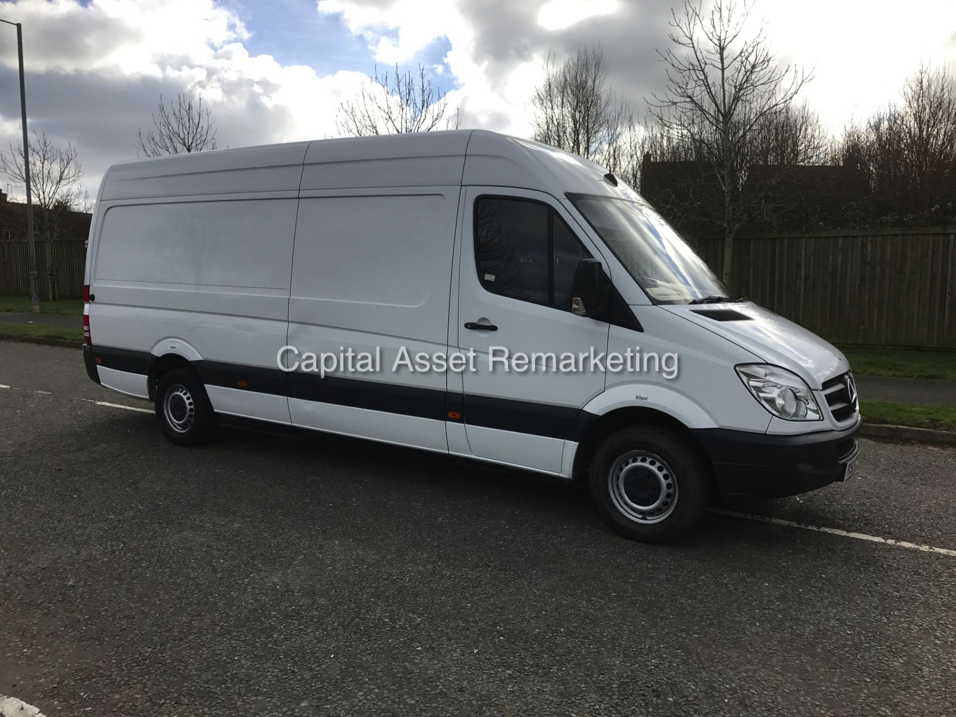 MERCEDES SPRINTER 313CDI - LONG WHEEL BASE - HIGH ROOF - (2014 MODEL) 1 OWNER - ONLY 48K MILES - WOW - Image 2 of 15