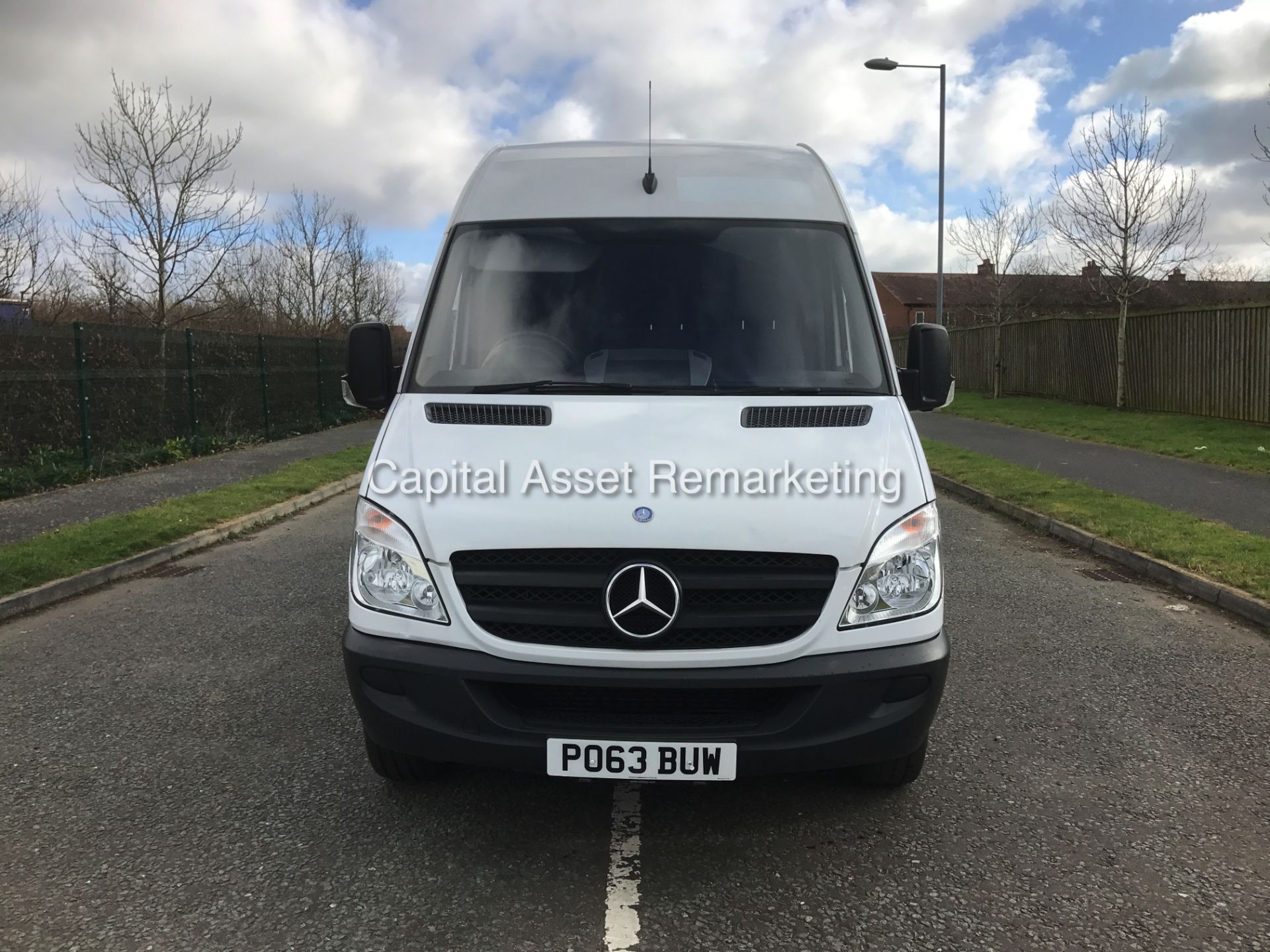 MERCEDES SPRINTER 313CDI - LONG WHEEL BASE - HIGH ROOF - (2014 MODEL) 1 OWNER - ONLY 48K MILES - WOW - Image 3 of 15