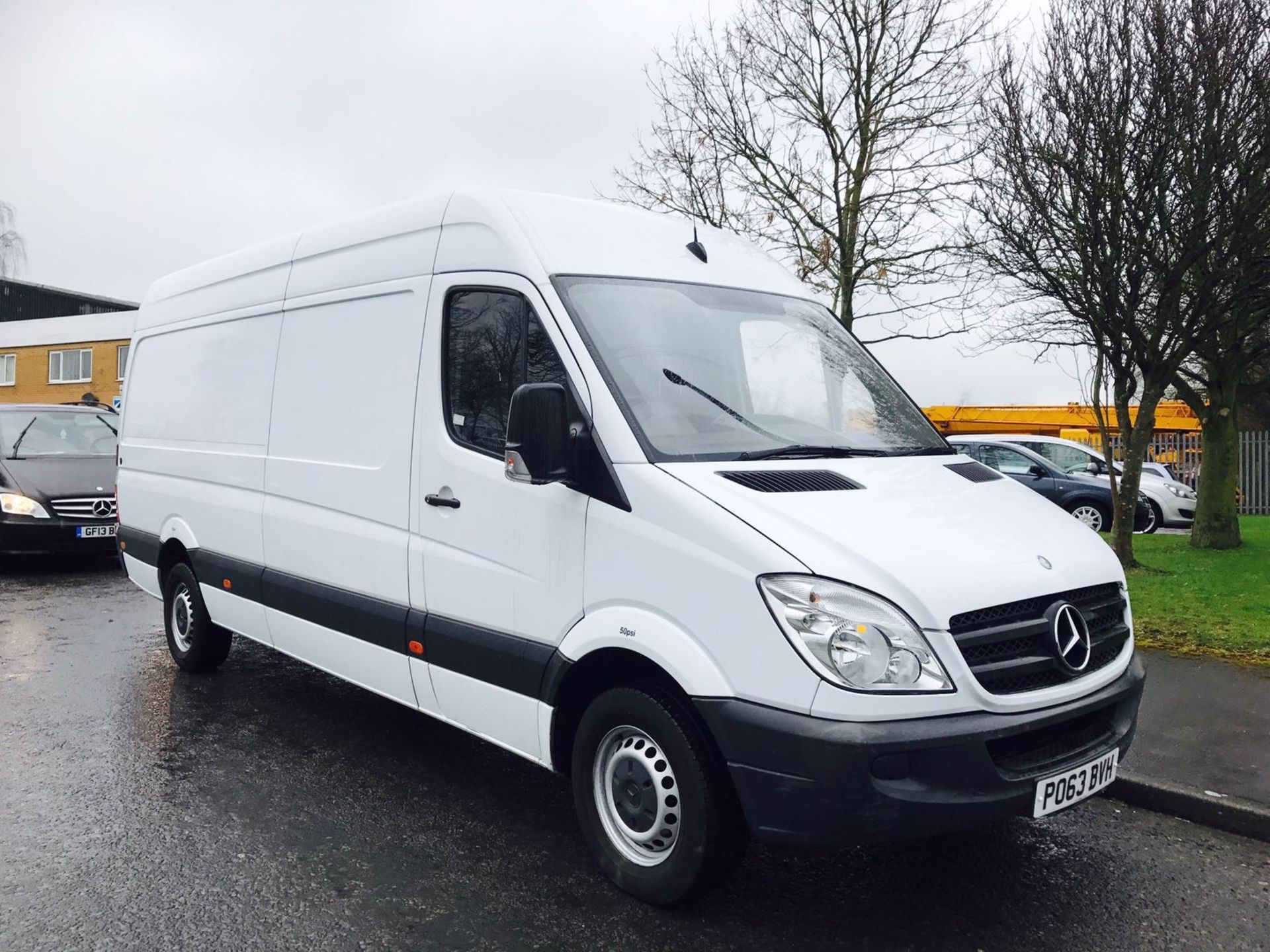 MERCEDES SPRINTER 313CDI "130BHP - 6 SPEED" LWB / HI TOP (2014 MODEL) 1 OWNER - ELEC PACK - ONLY 57K - Image 3 of 11