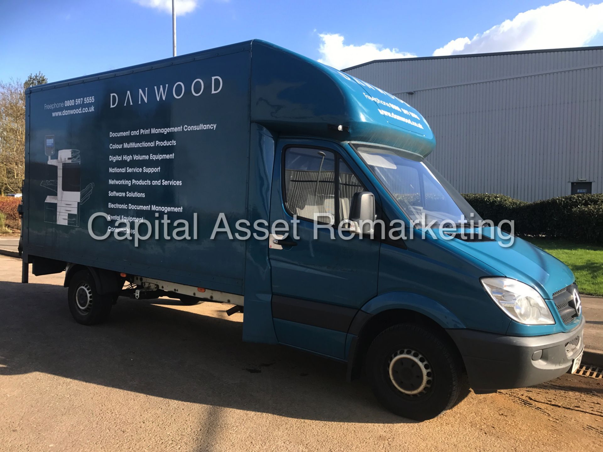 MERCEDES-BENZ SPRINTER 313CDI "130BHP - 6 SPEED" LWB - LUTON-BOX (2012 MODEL) 1 OWNER - TAIL LIFT