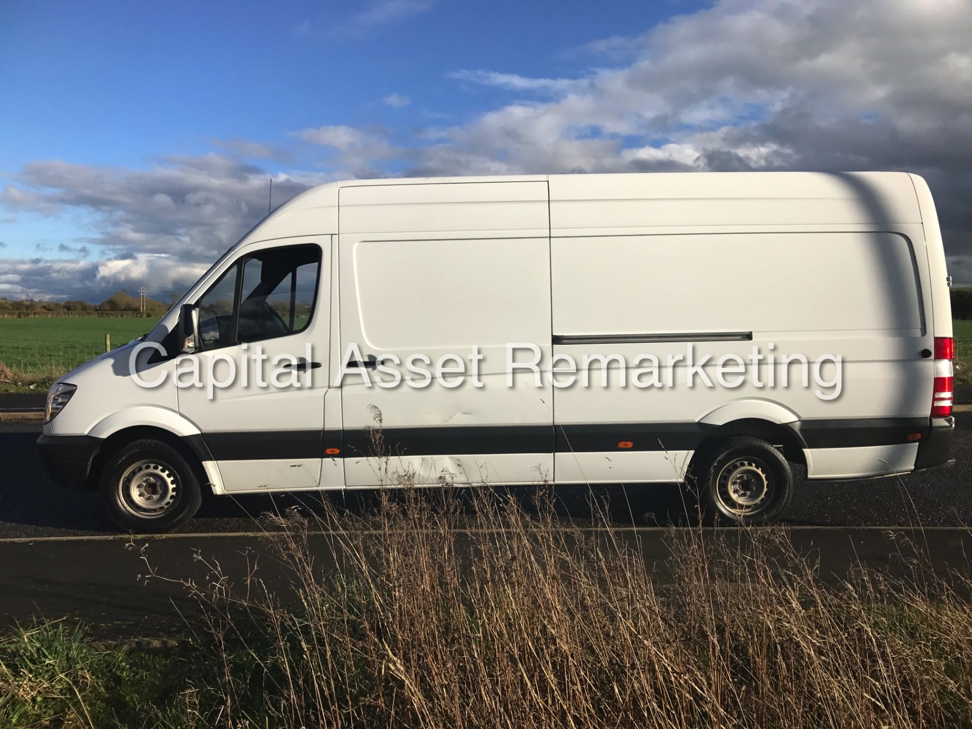 (ON SALE) MERCEDES SPRINTER 313CDI "130BHP -6 SPEED" LWB (13 REG) 1 OWNER - ELEC PACK - CRUISE - Image 2 of 13