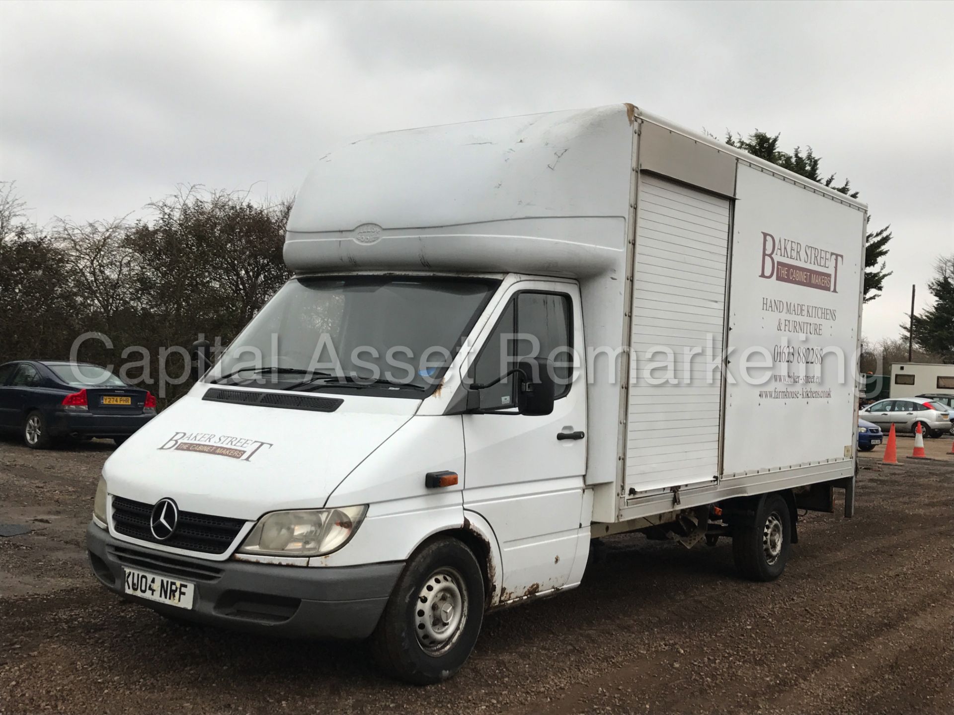 MERCEDES-BENZ SPRINTER 311 CDI 'LWB - LUTON / BOX VAN' (2004 - 04 REG) **ELECTRIC TAIL-LIFT** NO VAT - Image 2 of 17