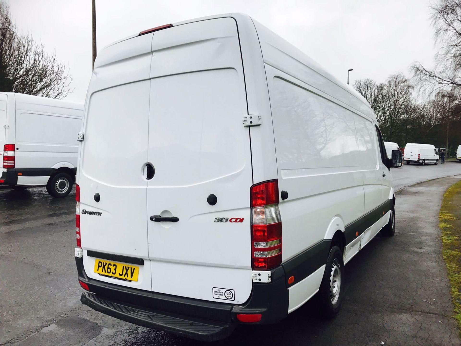 MERCEDES SPRINTER 313CDI LONG WHEEL BASE HIGH ROOF - 63 REG - ONLY 55K MILES - 1 OWNER - LOOK!!!! - Image 2 of 11