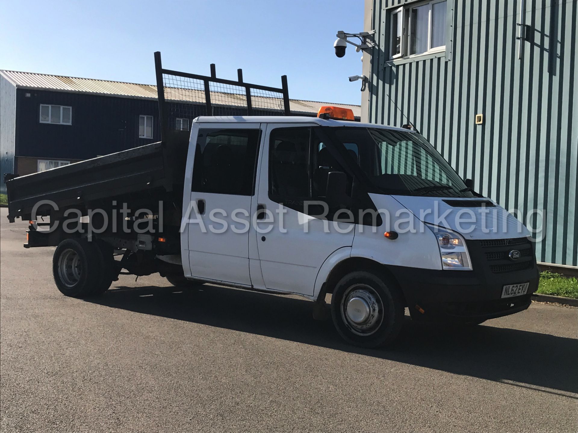 FORD TRANSIT 100 T350 RWD 'D/CAB TIPPER' (2013 MODEL) '2.2 TDCI - 6 SPEED' (1 COMPANY OWNER)