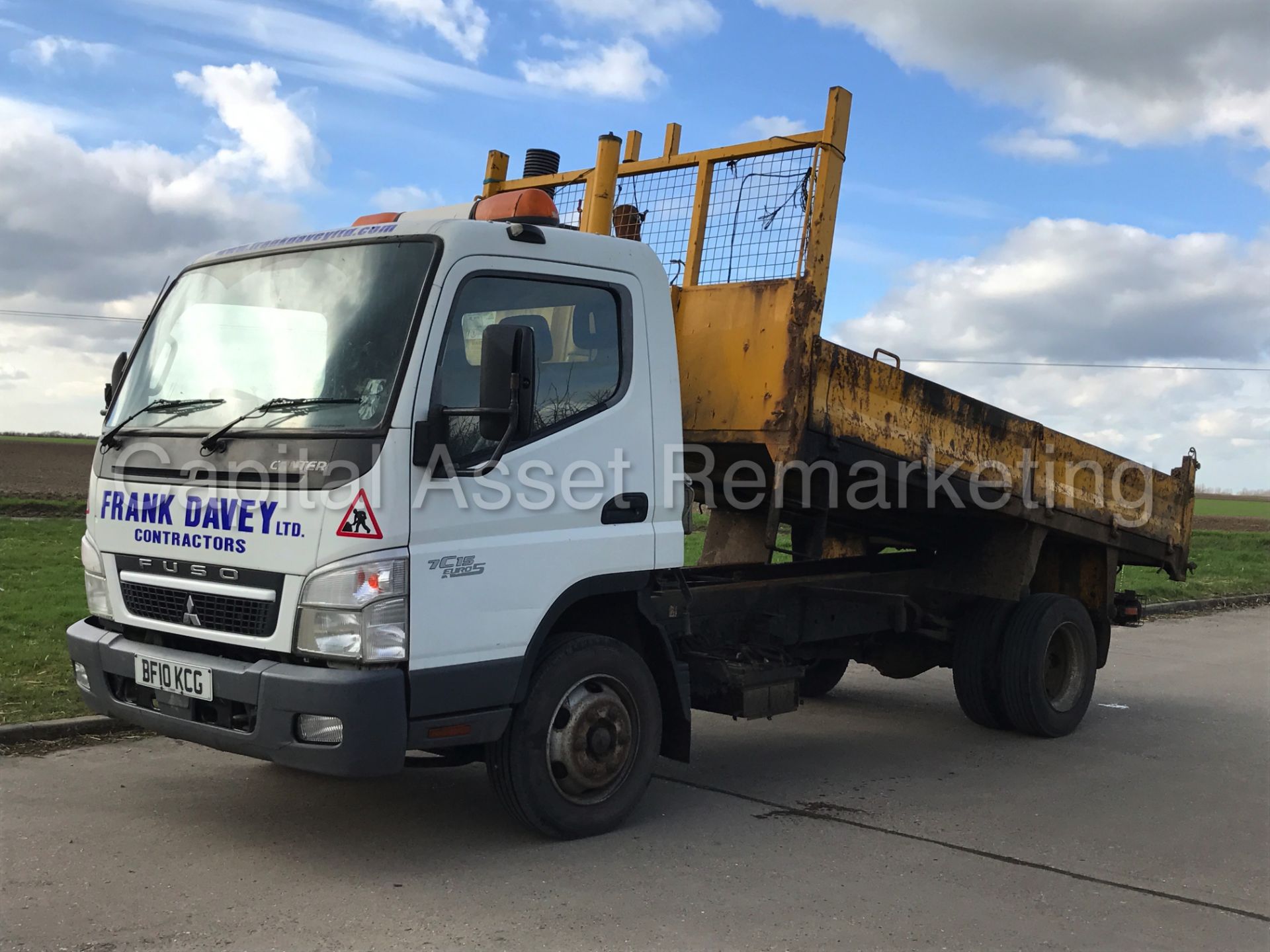 MITSUBISHI FUSO CANTER 75-7C15 'TIPPER' (2010 - 10 REG) '4.9 DIESEL - 7500 KG - 6 SPEED' (LOW MILES)