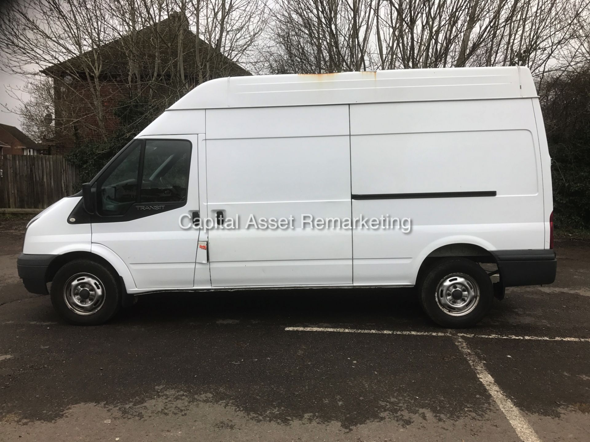 FORD TRANSIT T350L 2.4TDCI LONG WHEEL BASE / HIGH TOP - 1 PREVIOUS OWNER - LOOK - NO VAT!!!! - Image 2 of 14