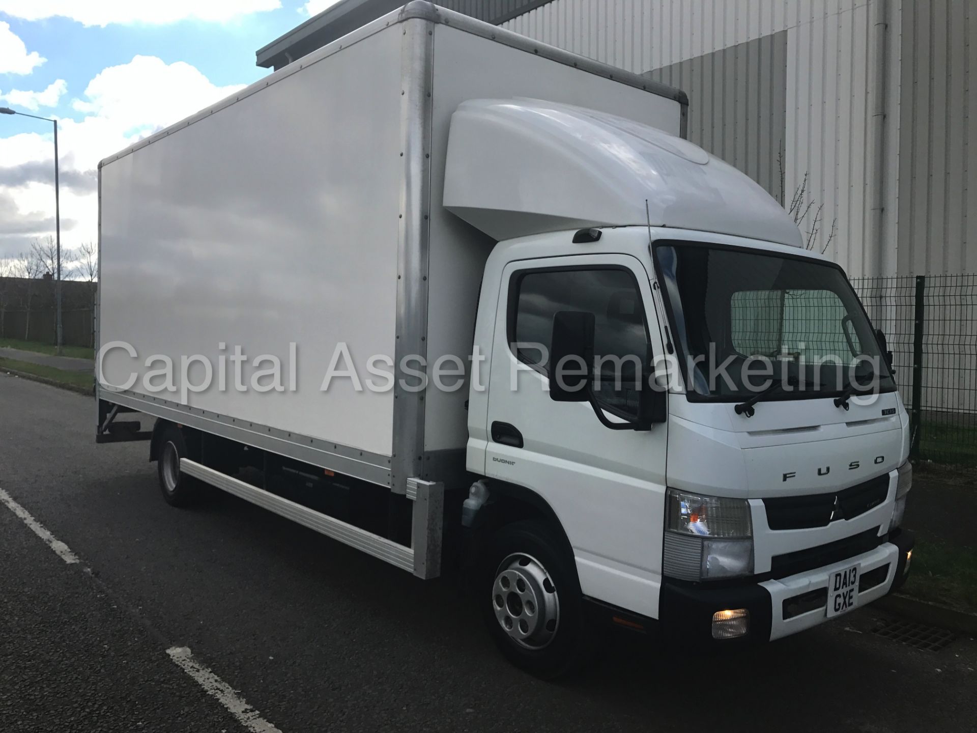 MITSUBISHI FUSO CANTER 7C15 - 7500KG GROSS - 1 OWNER - 13 REG - LOW MILEAGE - BOX VAN WITH TAIL LIFT