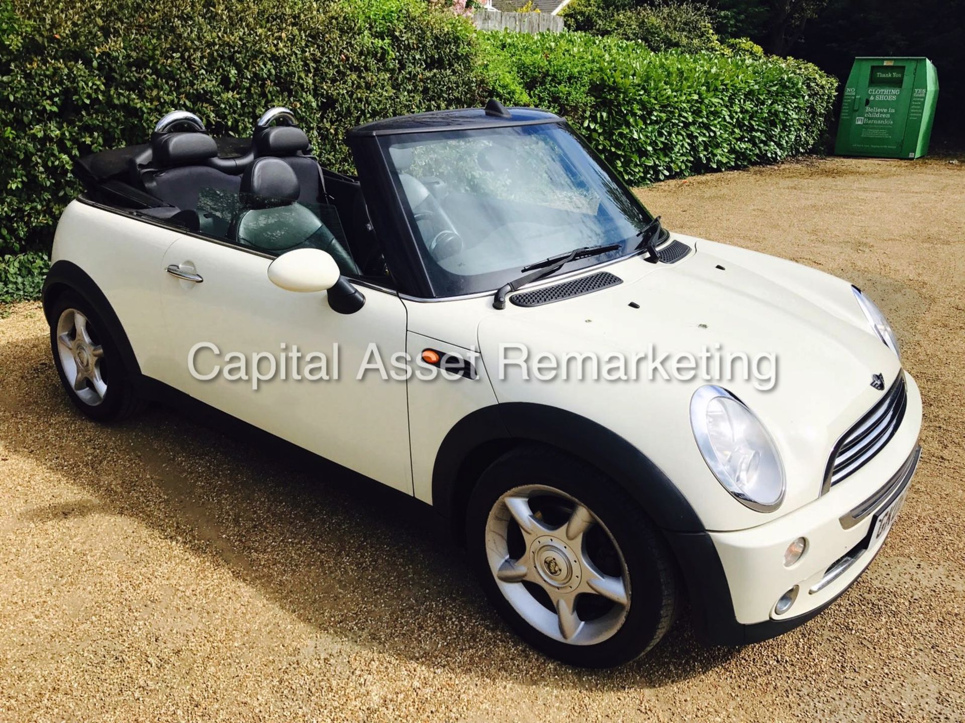 MINI 1.6cc "ONE" CONVERTIBLE (06 REG) GREAT COLOUR COMBO - LEATHER - ALLOYS - ELEC PACK !!!