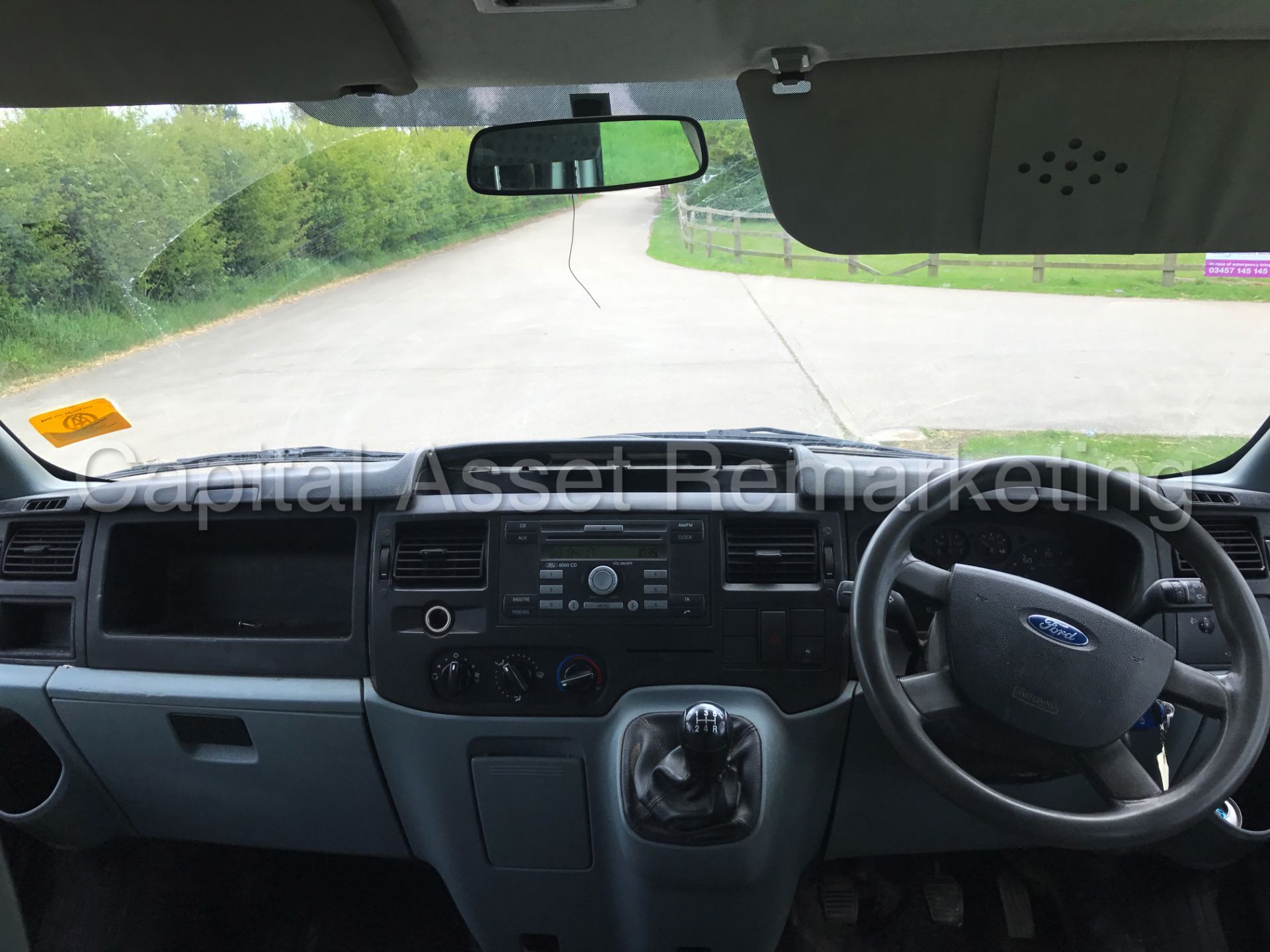 FORD TRANSIT 100 T350EF RWD 'DROPSIDE' (2008) '6 SEATER D/CAB - ELECTRIC TAIL-LIFT' - Image 19 of 25