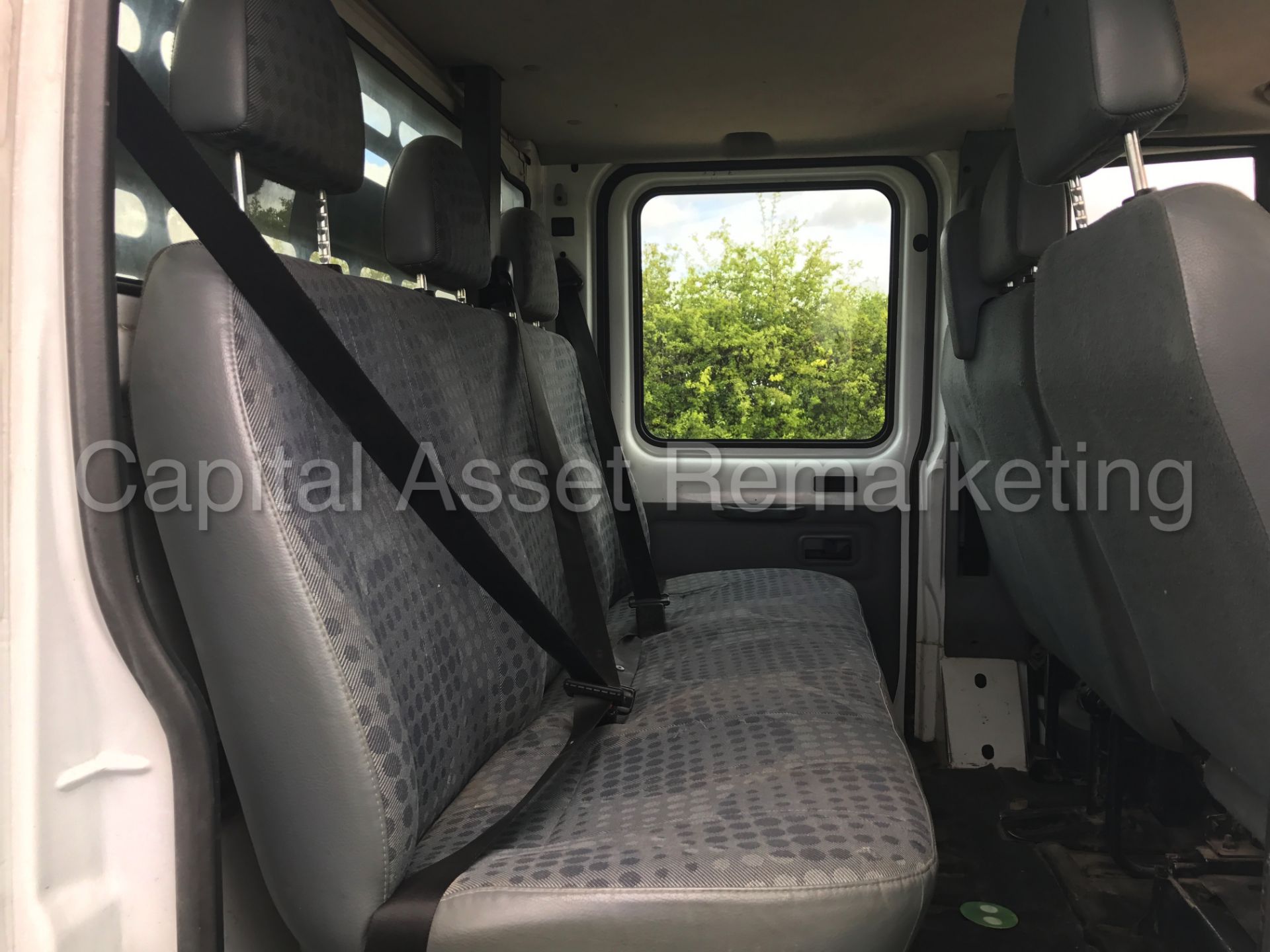 FORD TRANSIT 100 T350EF RWD 'DROPSIDE' (2008) '6 SEATER D/CAB - ELECTRIC TAIL-LIFT' - Image 14 of 25