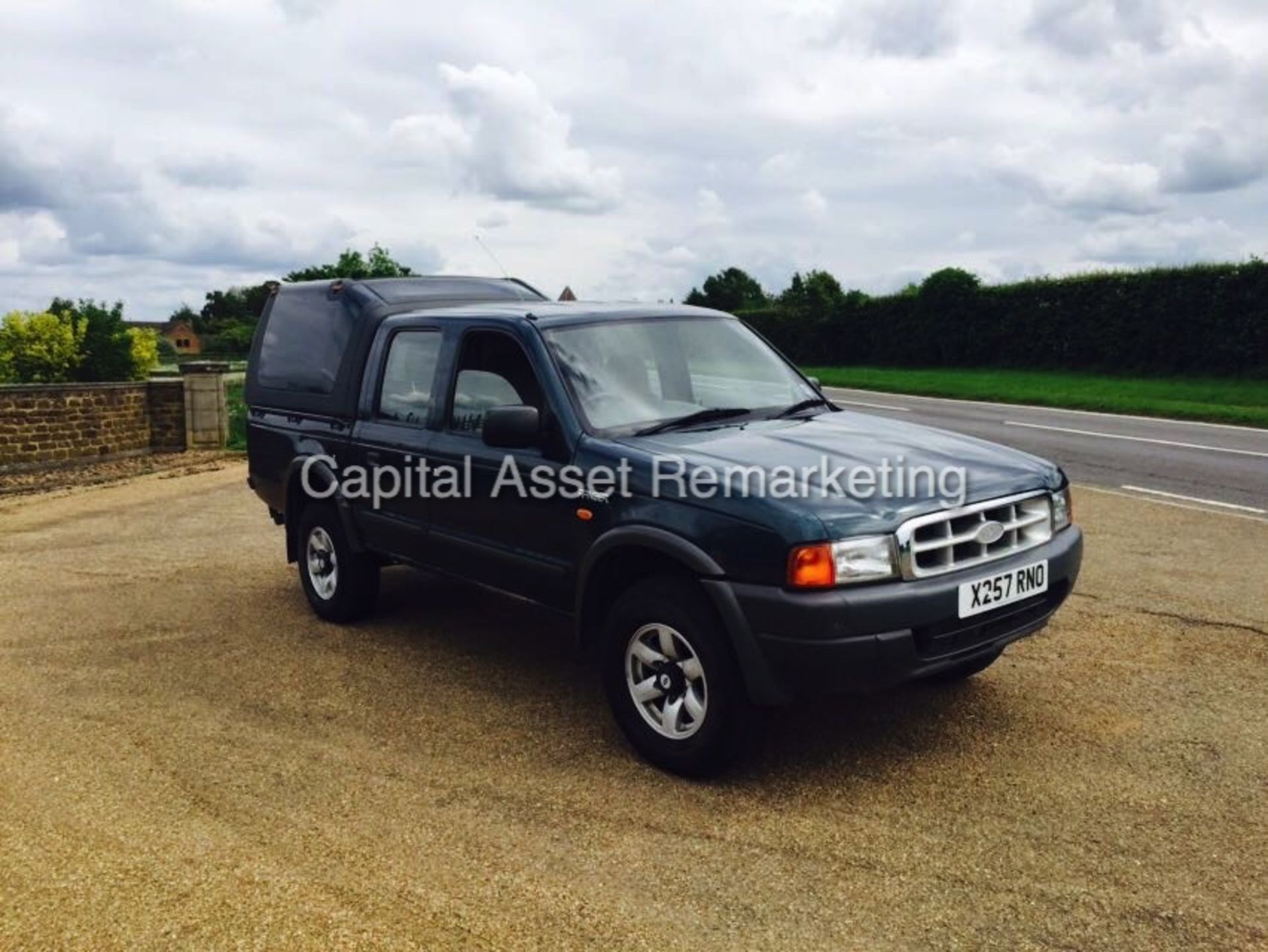 ON SALE FORD RANGER 2.5 TURBO DIESEL 4X4 - DOUBLE CAB PICK UP - LONG MOT - ELEC PACK - CANOPY-NO VAT - Image 3 of 18