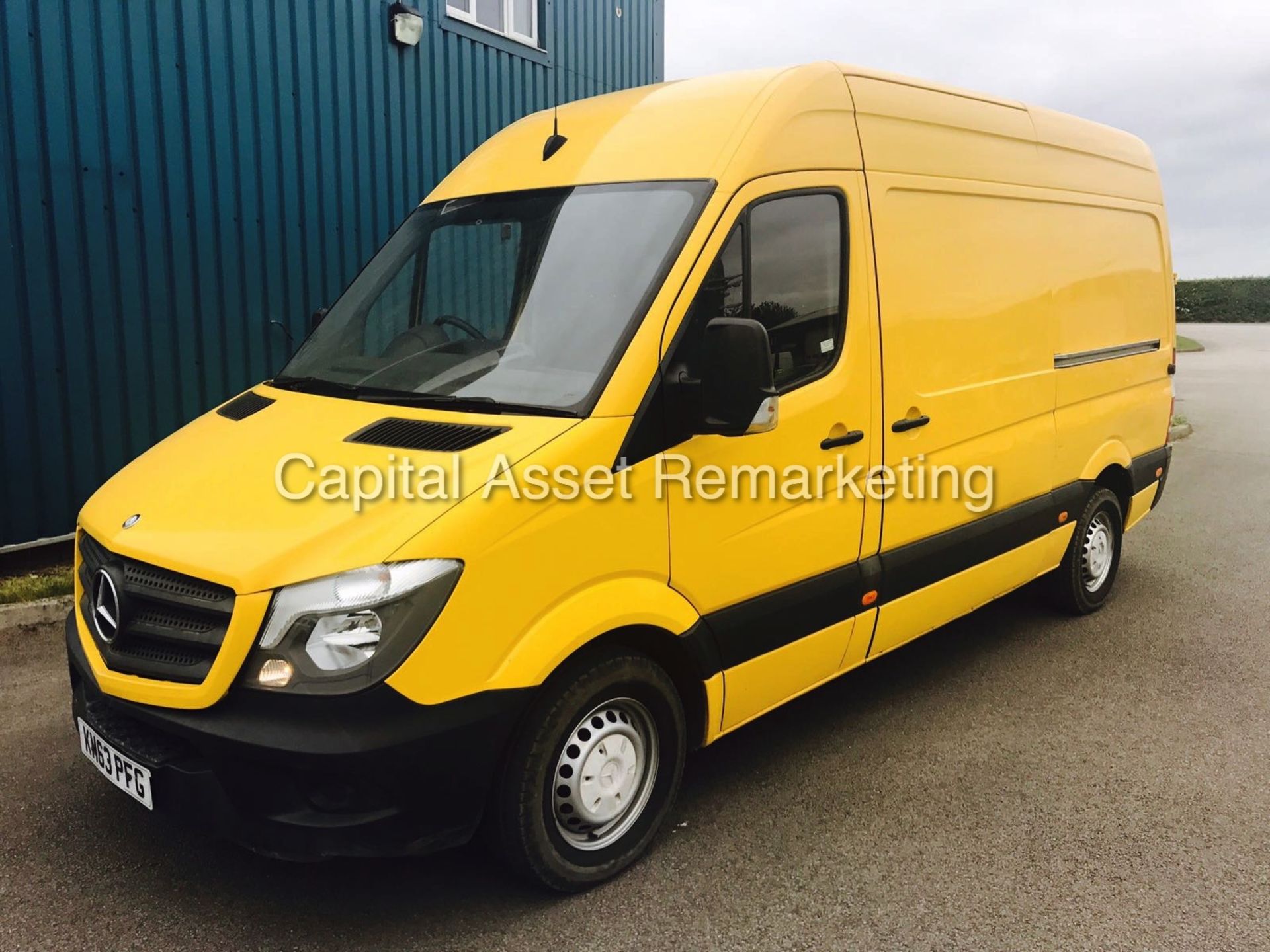 MERCEDES-BENZ SPRINTER 313 CDI 'MWB HI-ROOF' (2014 MODEL) '130 BHP - 6 SPEED' (1 COMPANY OWNER) - Image 3 of 12