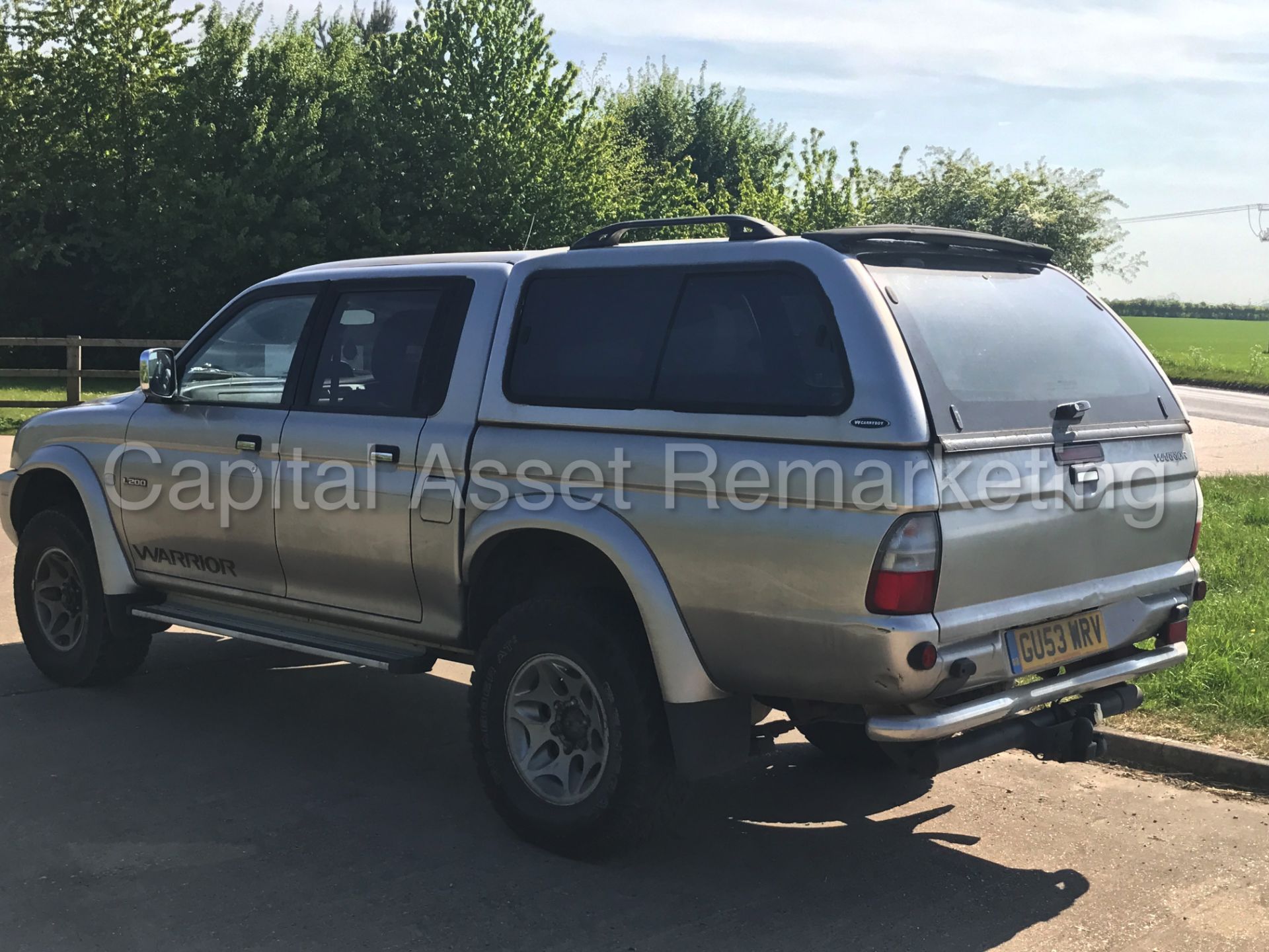 MITSUBISHI L200 'WARRIOR' D/CAB LWB PICK-UP (2004 MODEL) 'LEATHER - AIR CON' (NO VAT - SAVE 20%) - Image 4 of 24