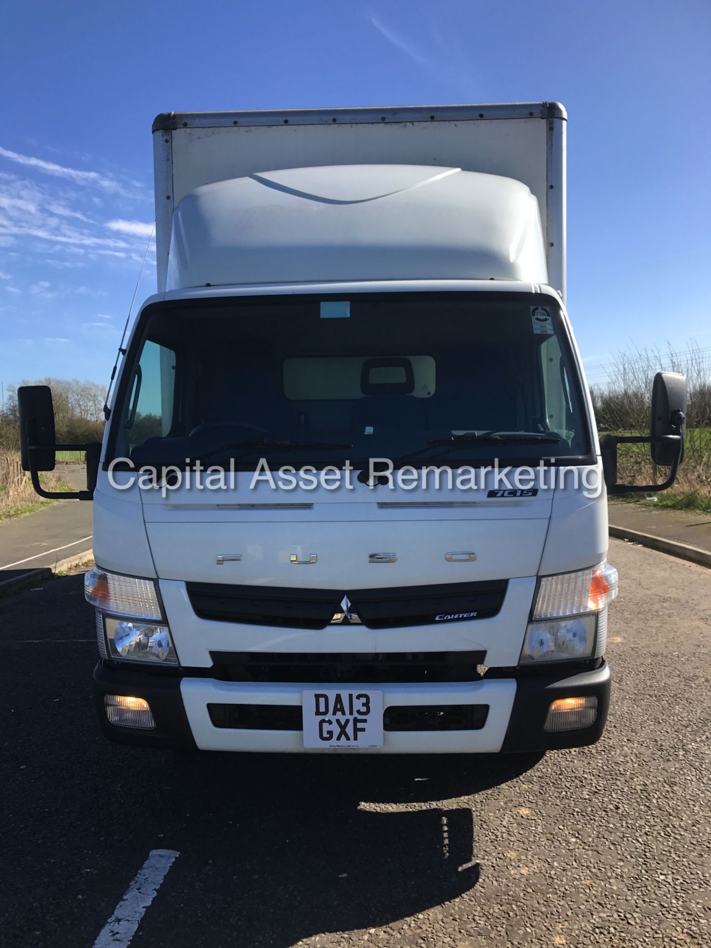 MITSUBISHI FUSO CANTER 7C15 "DUONIC" - LWB BOX VAN WITH TAIL LIFT - 13 REG - NEW SHAPE - 7500KG -WOW - Image 4 of 12