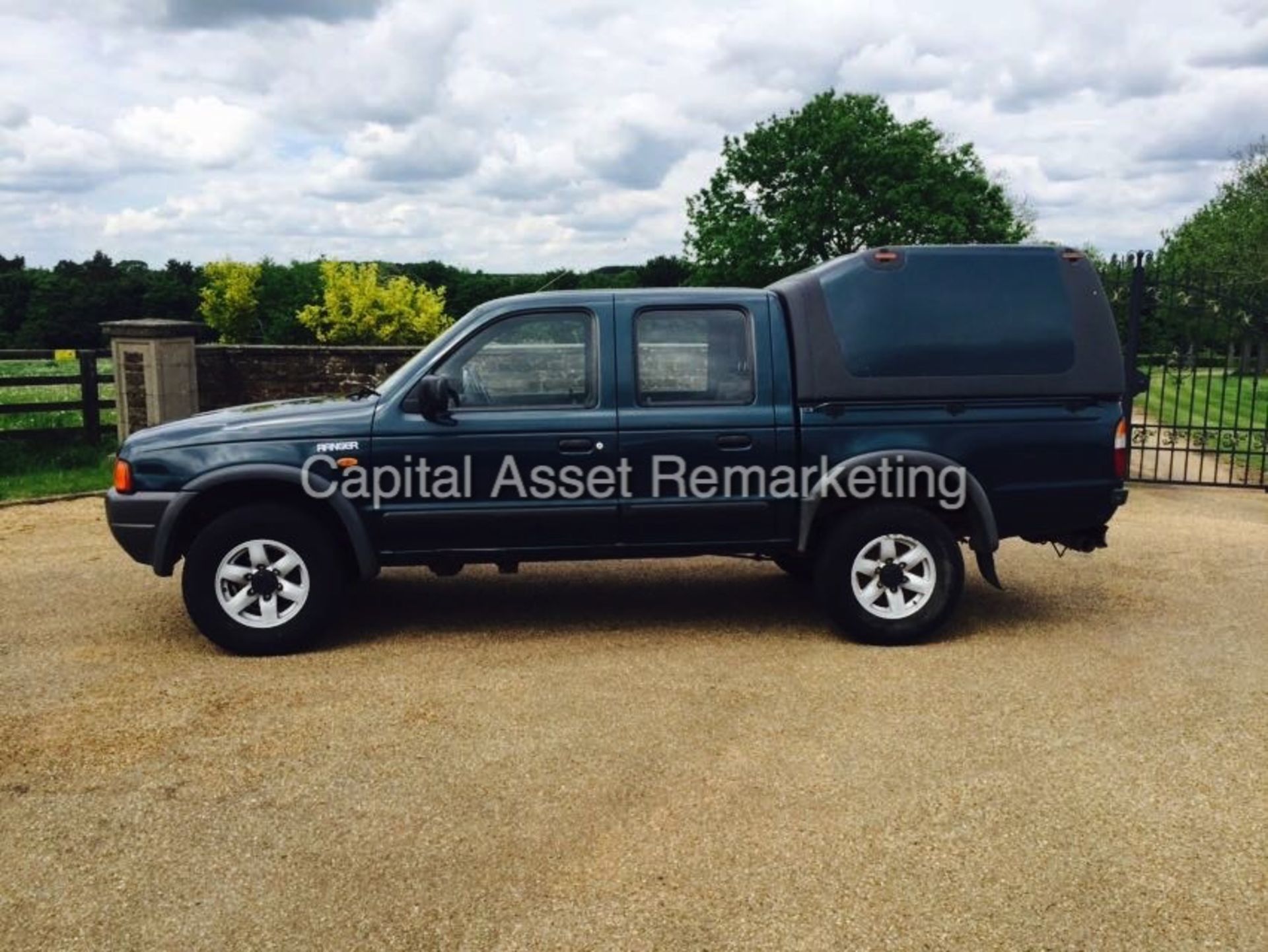 ON SALE FORD RANGER 2.5 TURBO DIESEL 4X4 - DOUBLE CAB PICK UP - LONG MOT - ELEC PACK - CANOPY-NO VAT - Image 8 of 18