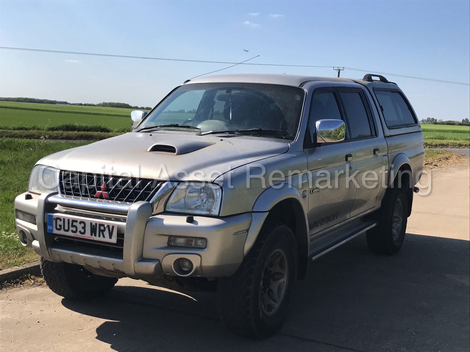 MITSUBISHI L200 'WARRIOR' D/CAB LWB PICK-UP (2004 MODEL) 'LEATHER - AIR CON' (NO VAT - SAVE 20%)