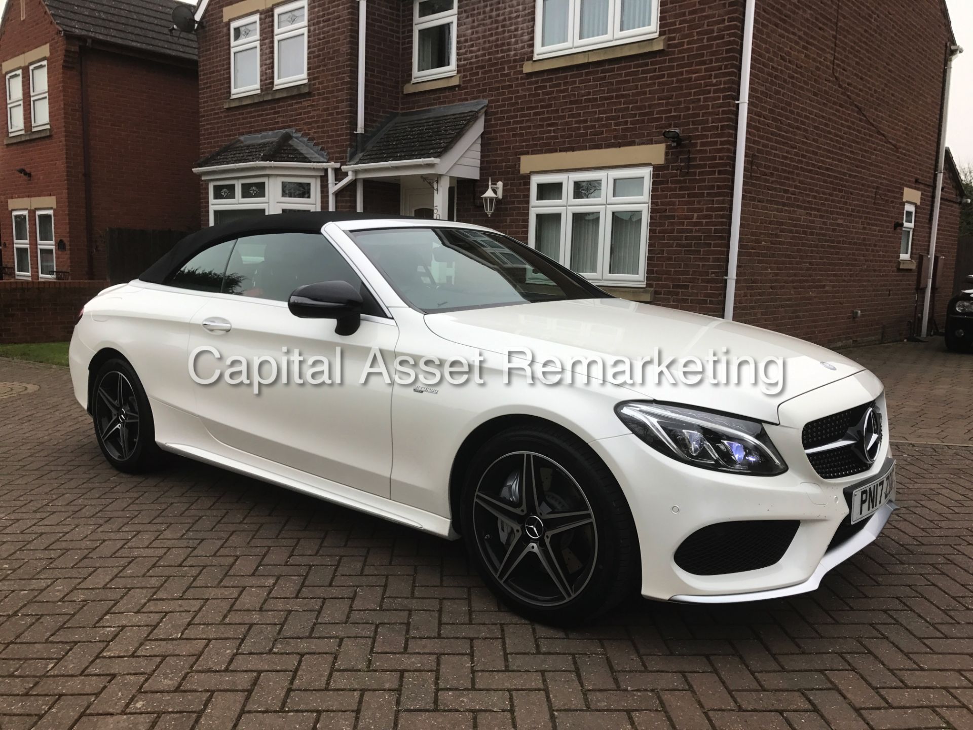 (On Sale)MERCEDES-BENZ C43 'AMG-4 MATIC' CABRIOLET (2017) '9G TRONIC - 367 BHP' *TOP SPEC* (1 OWNER) - Image 2 of 32