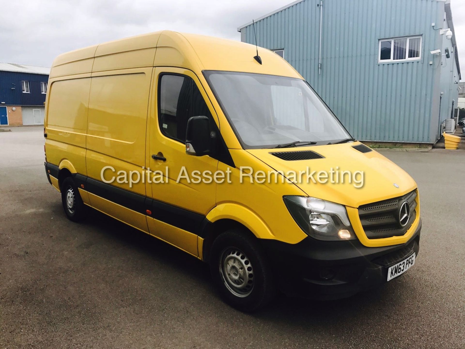 MERCEDES-BENZ SPRINTER 313 CDI 'MWB HI-ROOF' (2014 MODEL) '130 BHP - 6 SPEED' (1 COMPANY OWNER)