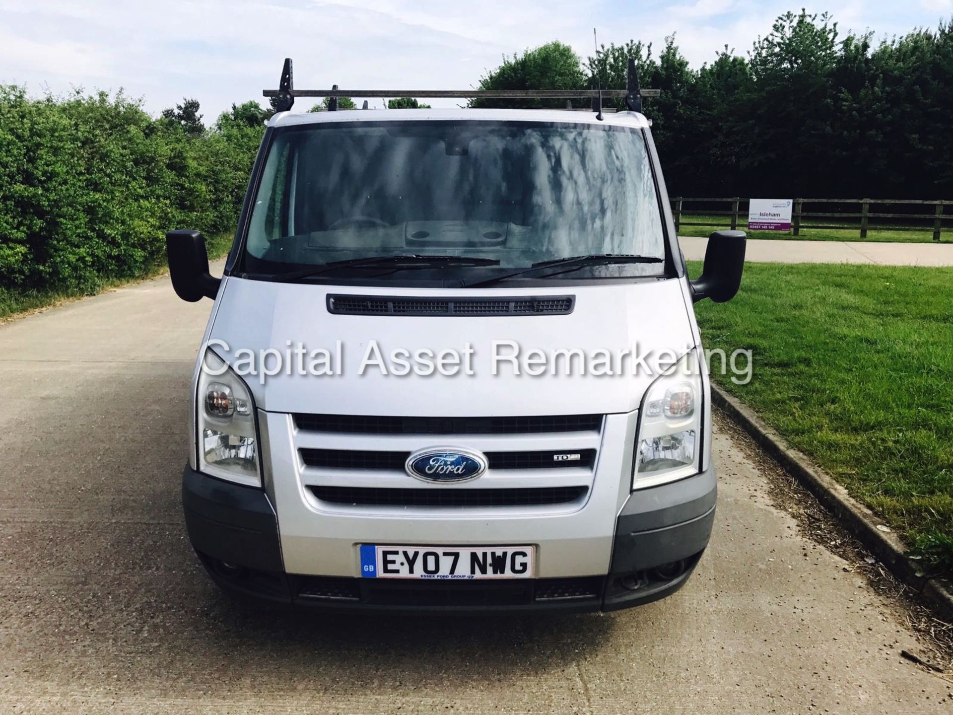 (ON SALE) FORD TRANSIT 2.2TDCI (110) NEW SHAPE - SILVER - LONG MOT - AIR CON - ELEC PACK - SLD