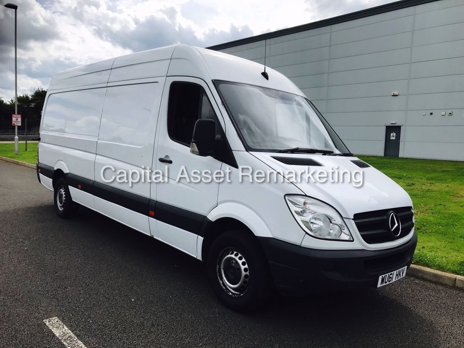 (ON SALE) MERCEDES SPRINTER 313CDI (130) LONG WHEEL BASE 4.2 MTR - 61 REG - ELEC PACK - EURO 5 - Image 3 of 12