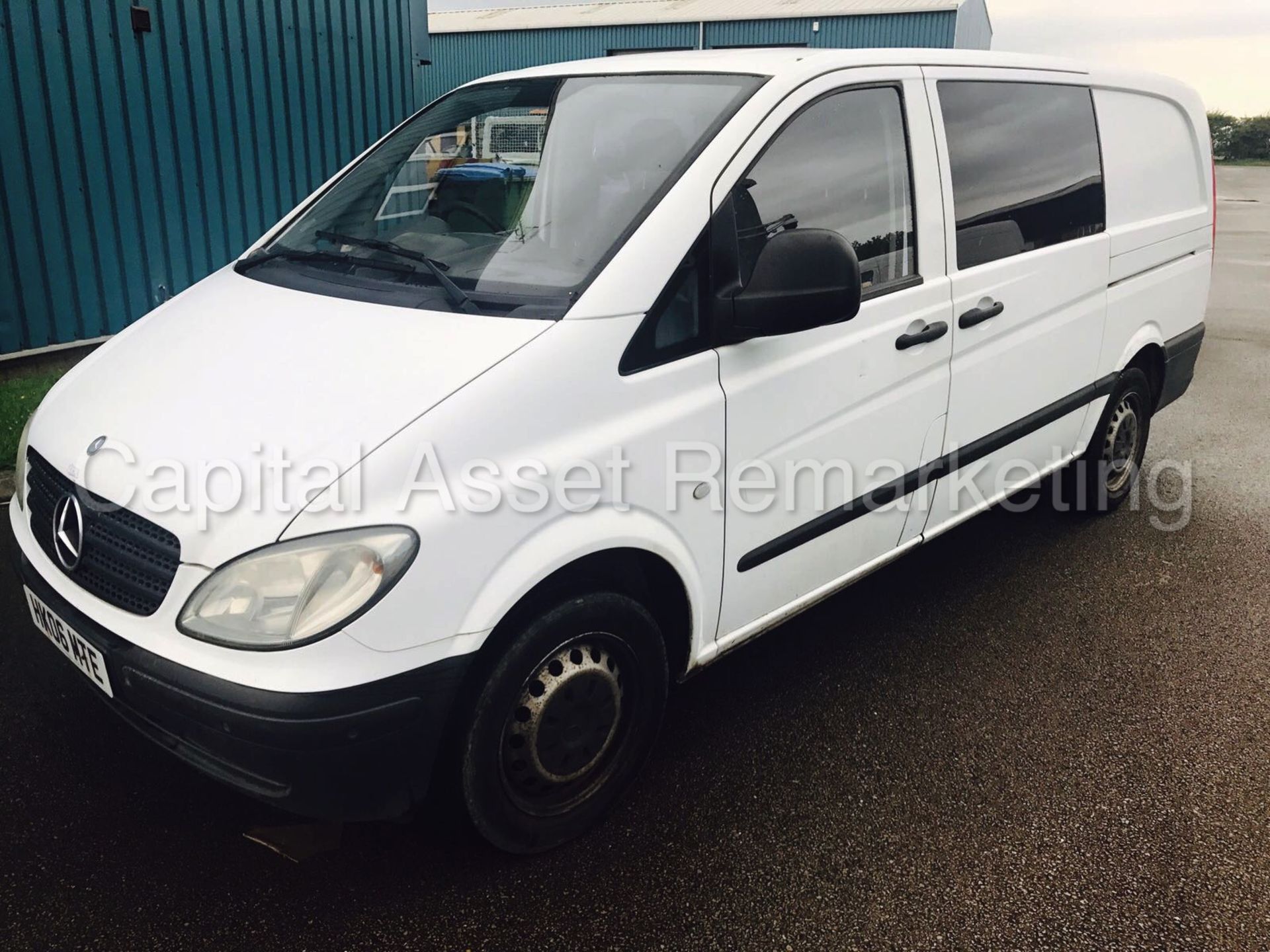 MERCEDES VITO 111 CDI '6 SEATER DUALINER / COMBI VAN' (2006 - 06 REG) '2.1 CDI - 6 SPEED' *AIR CON* - Image 3 of 13