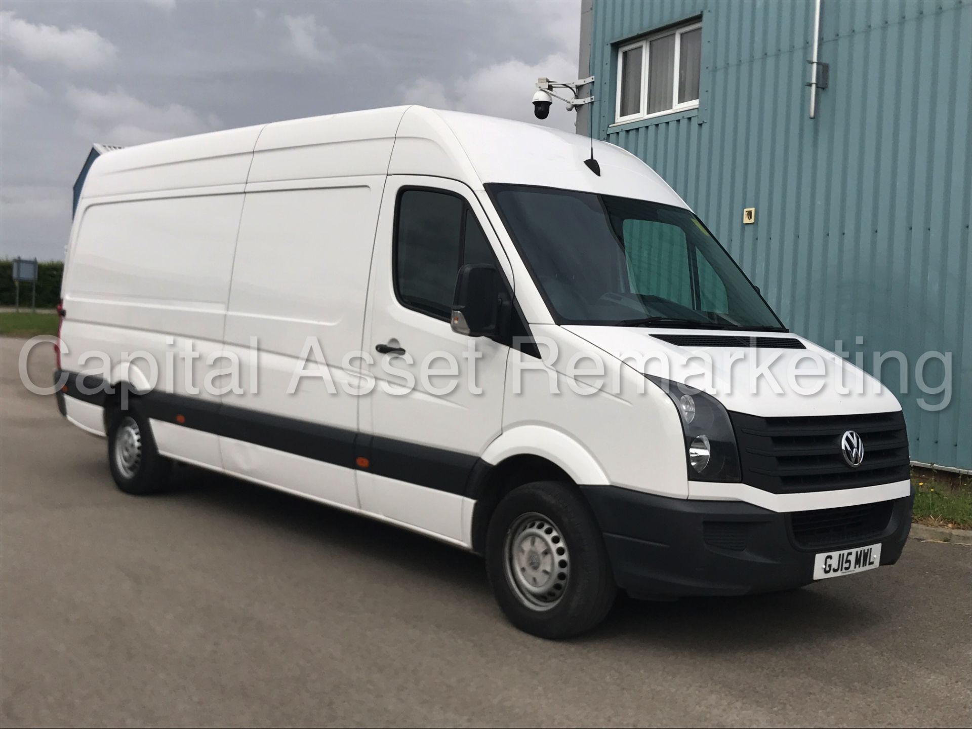 VOLKSWAGEN CRAFTER CR35 'LWB HI-ROOF' (2015) '2.0 TDI - 136 BHP - 6 SPEED' (1 COMPANY OWNER)