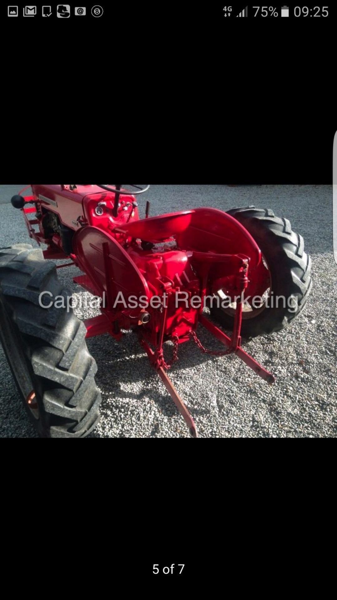 On Sale McCORMICK D320 "VINTAGE" TRACTOR DIESEL (1960) SHOW PEACE "TAKE A LOOK" - Image 6 of 7