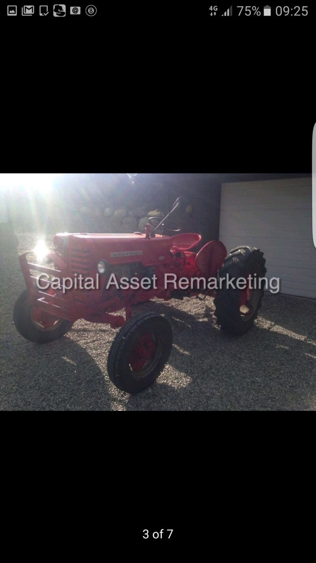 On Sale McCORMICK D320 "VINTAGE" TRACTOR DIESEL (1960) SHOW PEACE "TAKE A LOOK" - Image 4 of 7