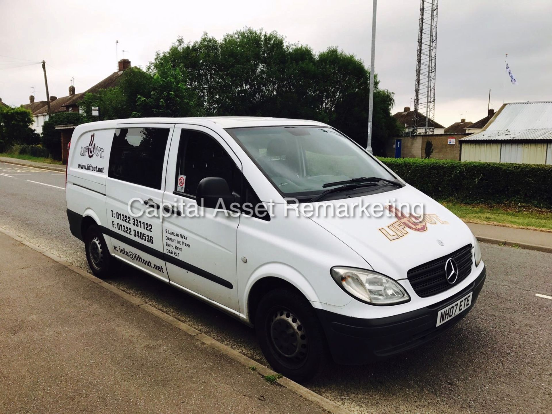 (ON SALE) MERCEDES VITO 111CDI "110BHP - 6 SPEED" (2007) LWB 6 SEATER "DUEL LINER" ELEC PACK - Image 3 of 14