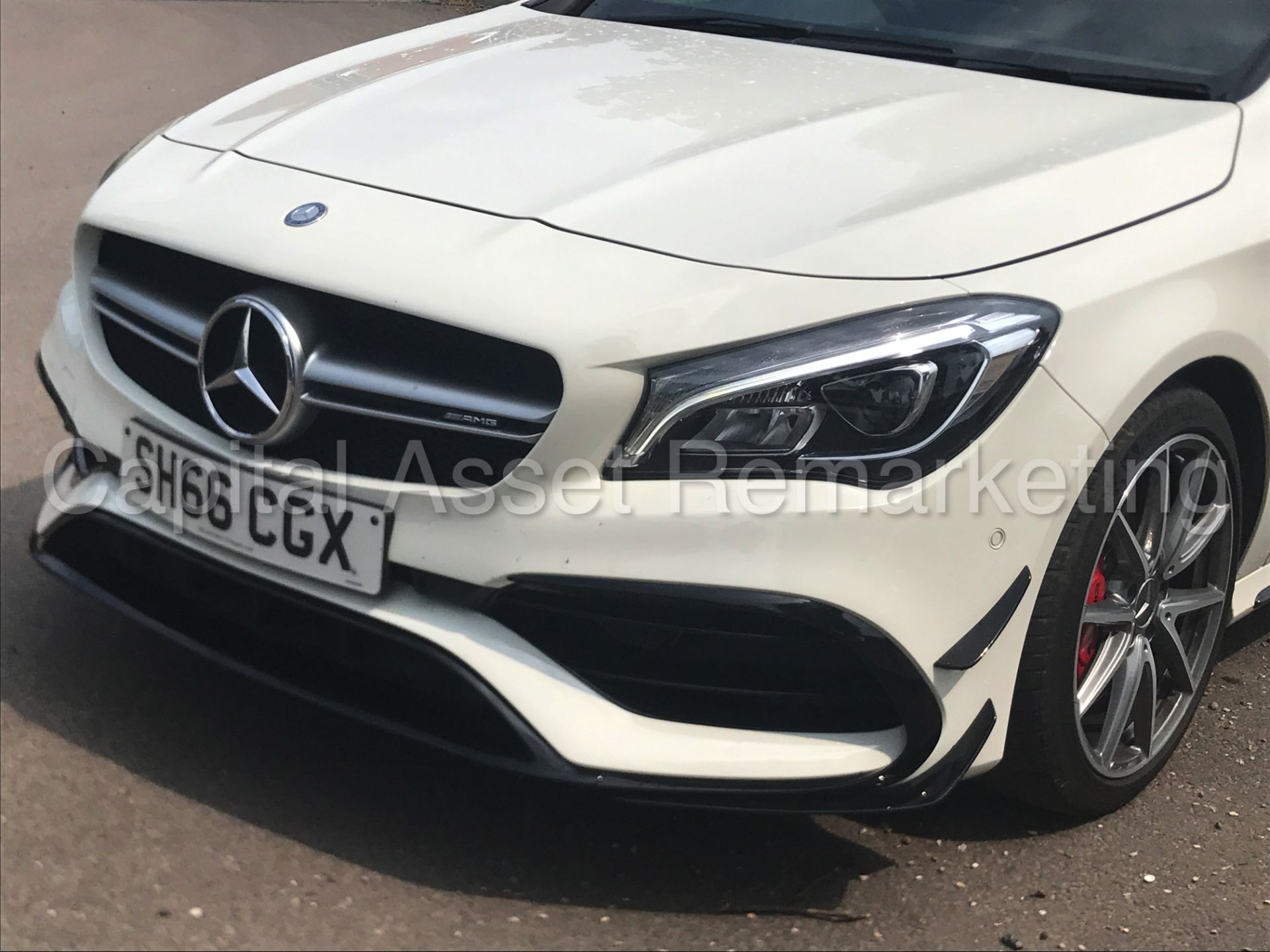 MERCEDES-BENZ CLA 45 'AMG 4-MATIC' (2017 MODEL) AUTO - LEATHER - SAT NAV - AERO KIT **MONSTER SPEC** - Image 6 of 45